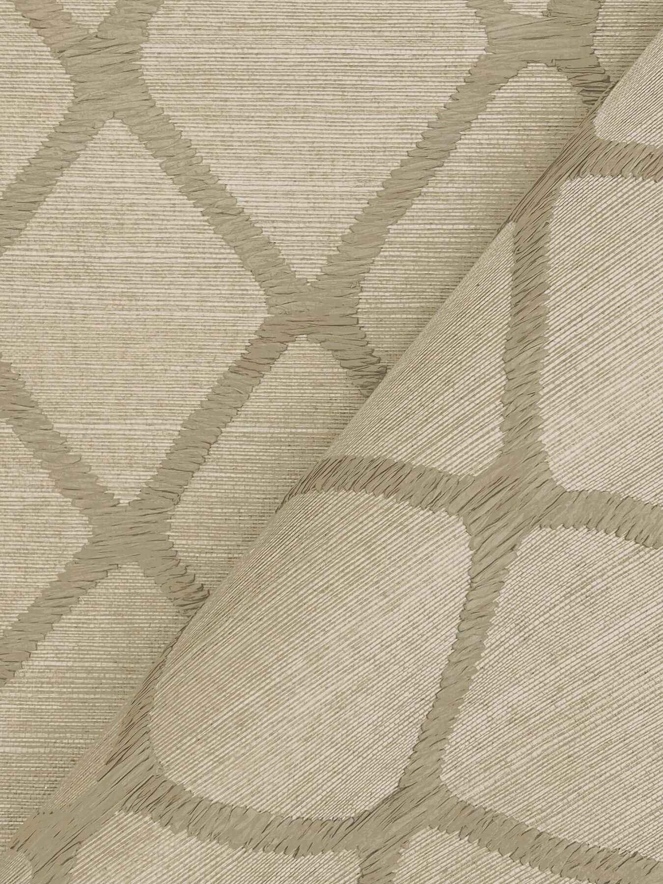 Tonga Taupe Wallpaper - York Wallcoverings - AB3123 - York Wallcoverings Wallpaper