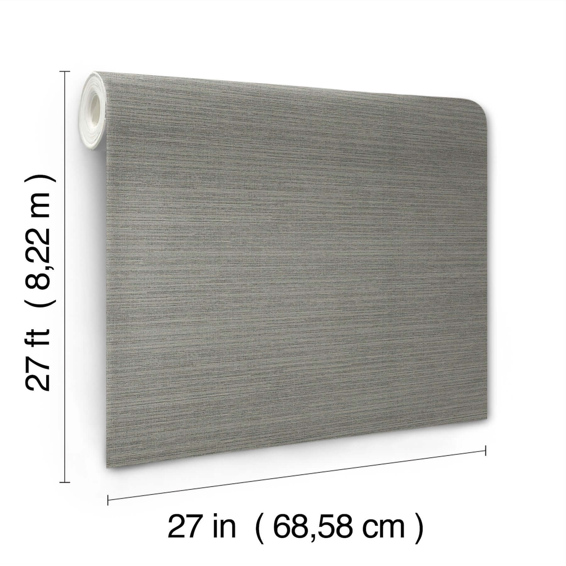 amyra-silk-wallpaper-charcoal-york-wallcoverings-za8097n - York Wallcoverings Wallpaper