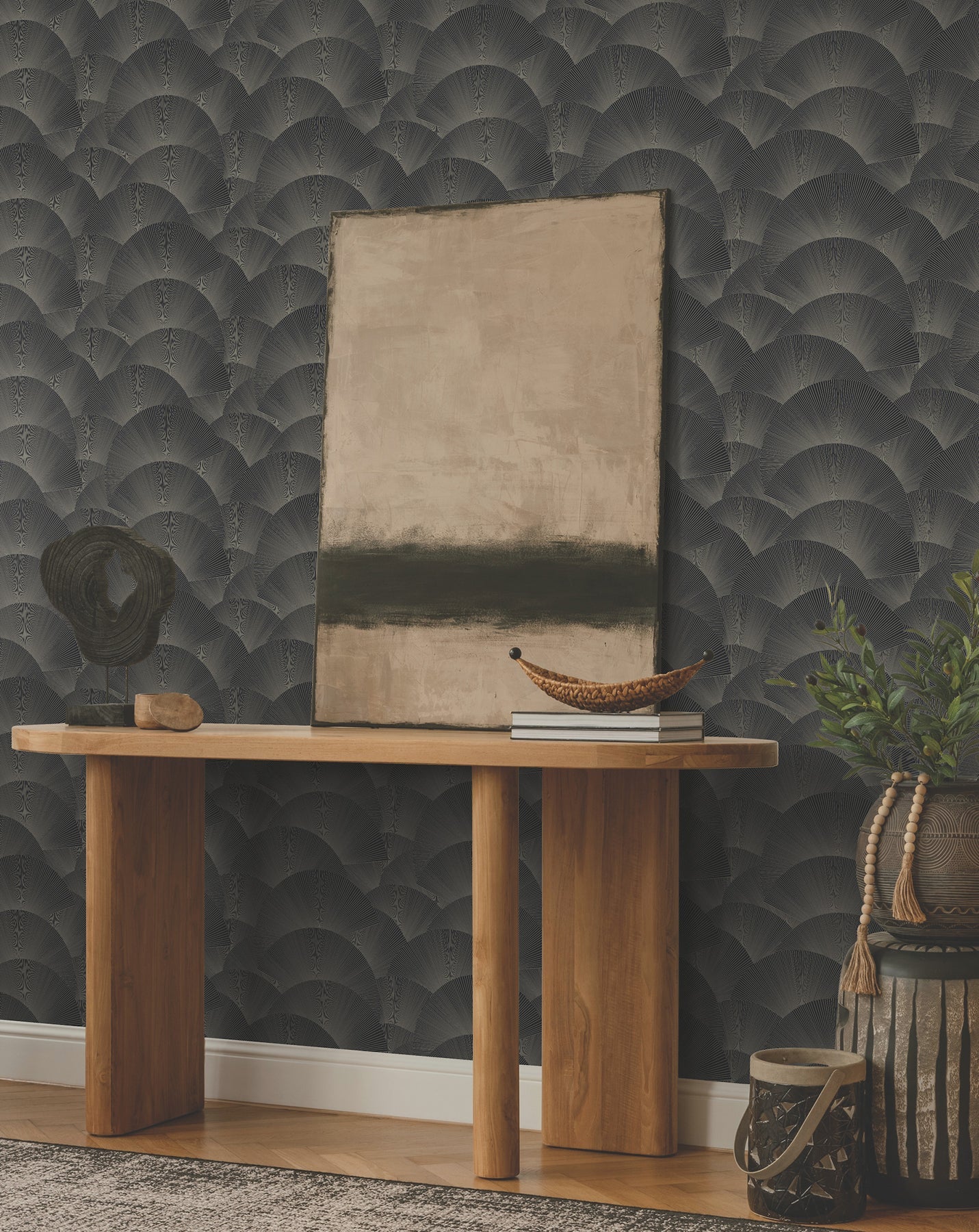morning-shell-wallpaper-black-grey-york-wallcoverings-za8022