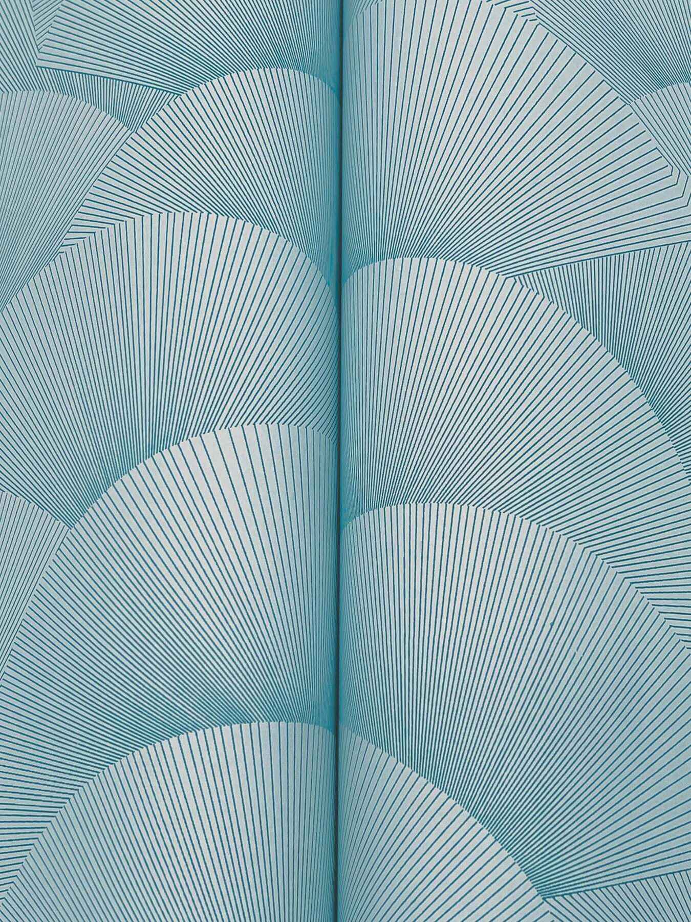 Morning Shell Blue Wallpaper - York Wallcoverings - ZA8025 - York Wallcoverings Wallpaper