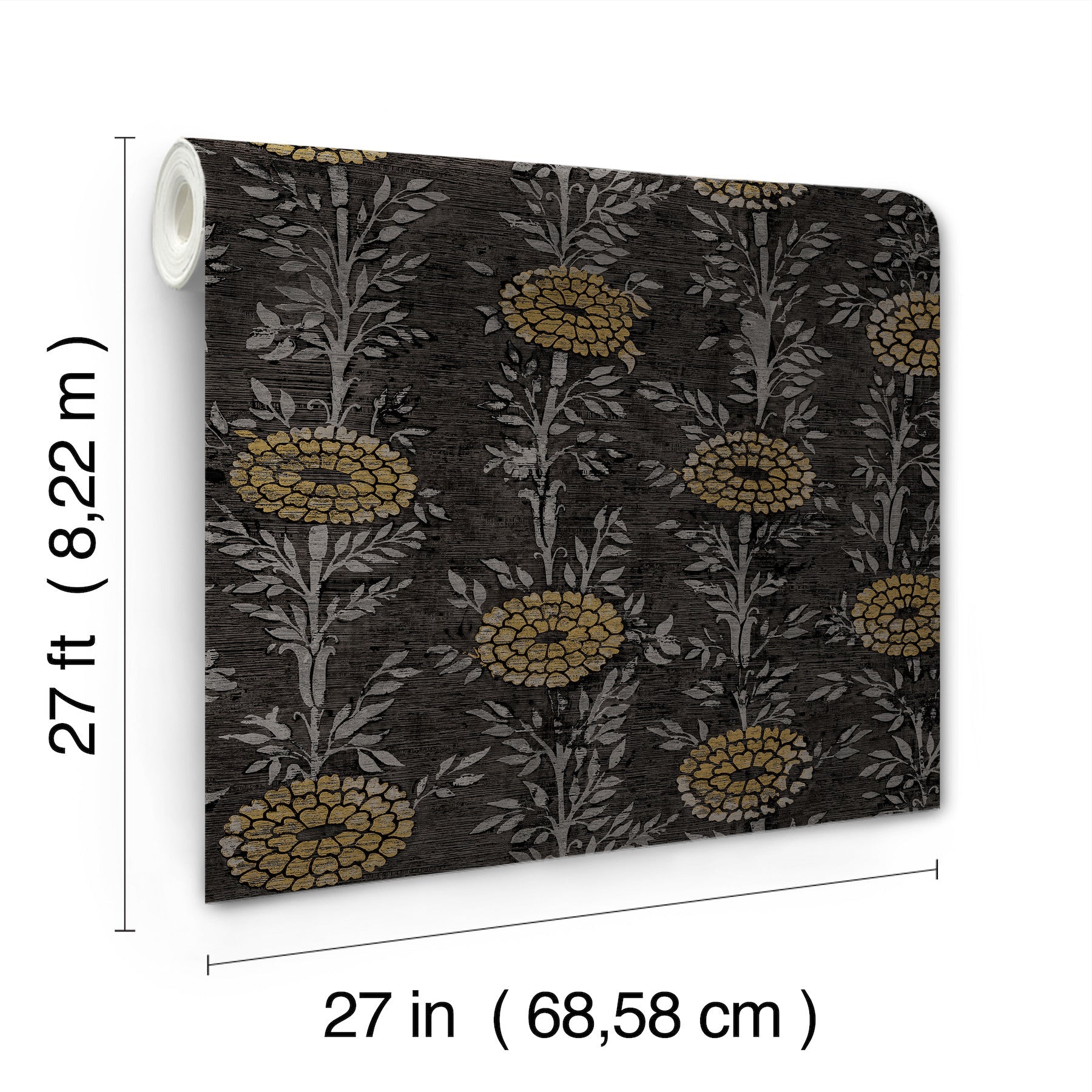 french-marigold-wallpaper-black-gold-york-wallcoverings-za8017