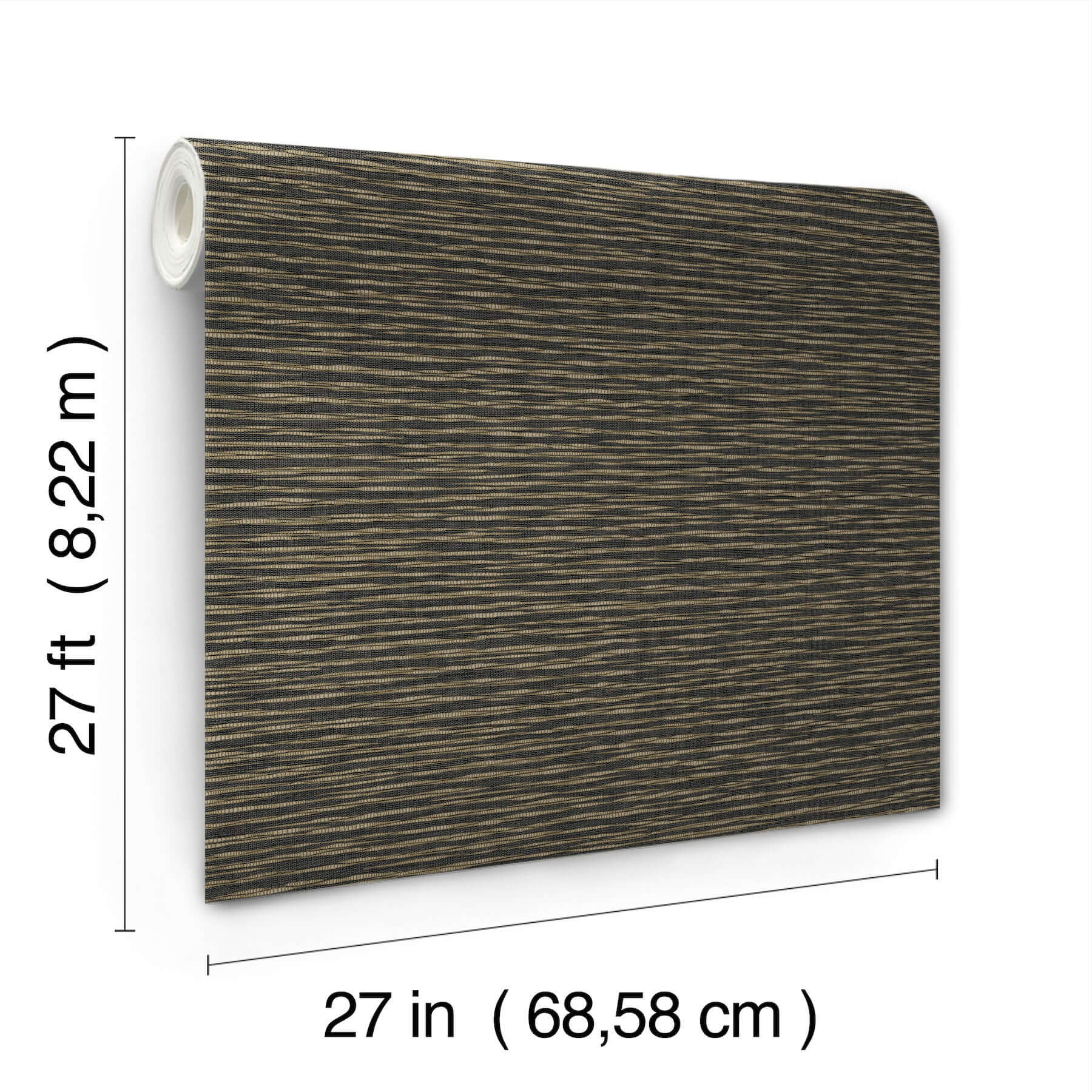 lotus-weave-wallpaper-charcoal-york-wallcoverings-za8041 - York Wallcoverings Wallpaper