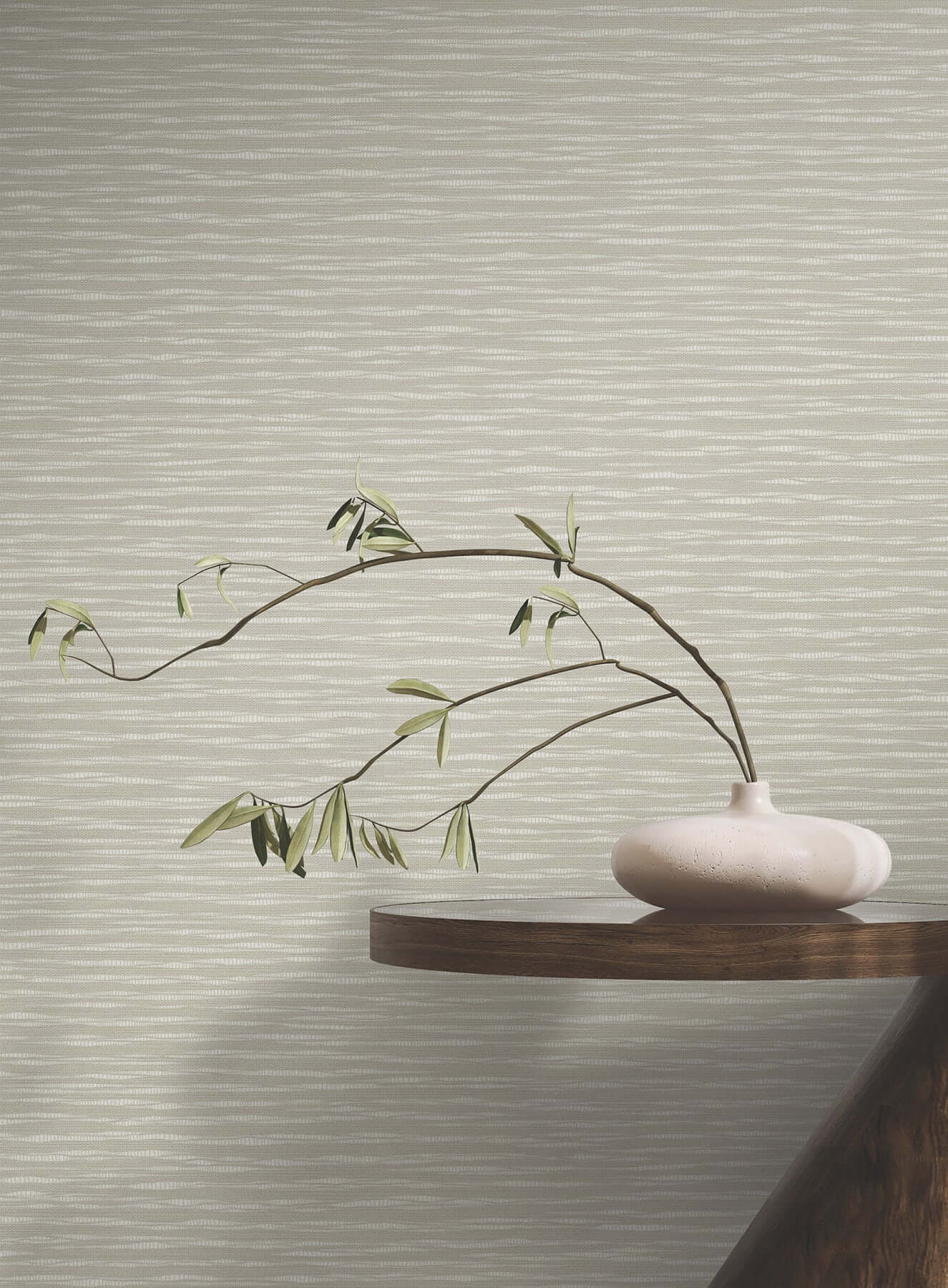 lotus-weave-wallpaper-warm-grey-york-wallcoverings-za8046 - York Wallcoverings Wallpaper