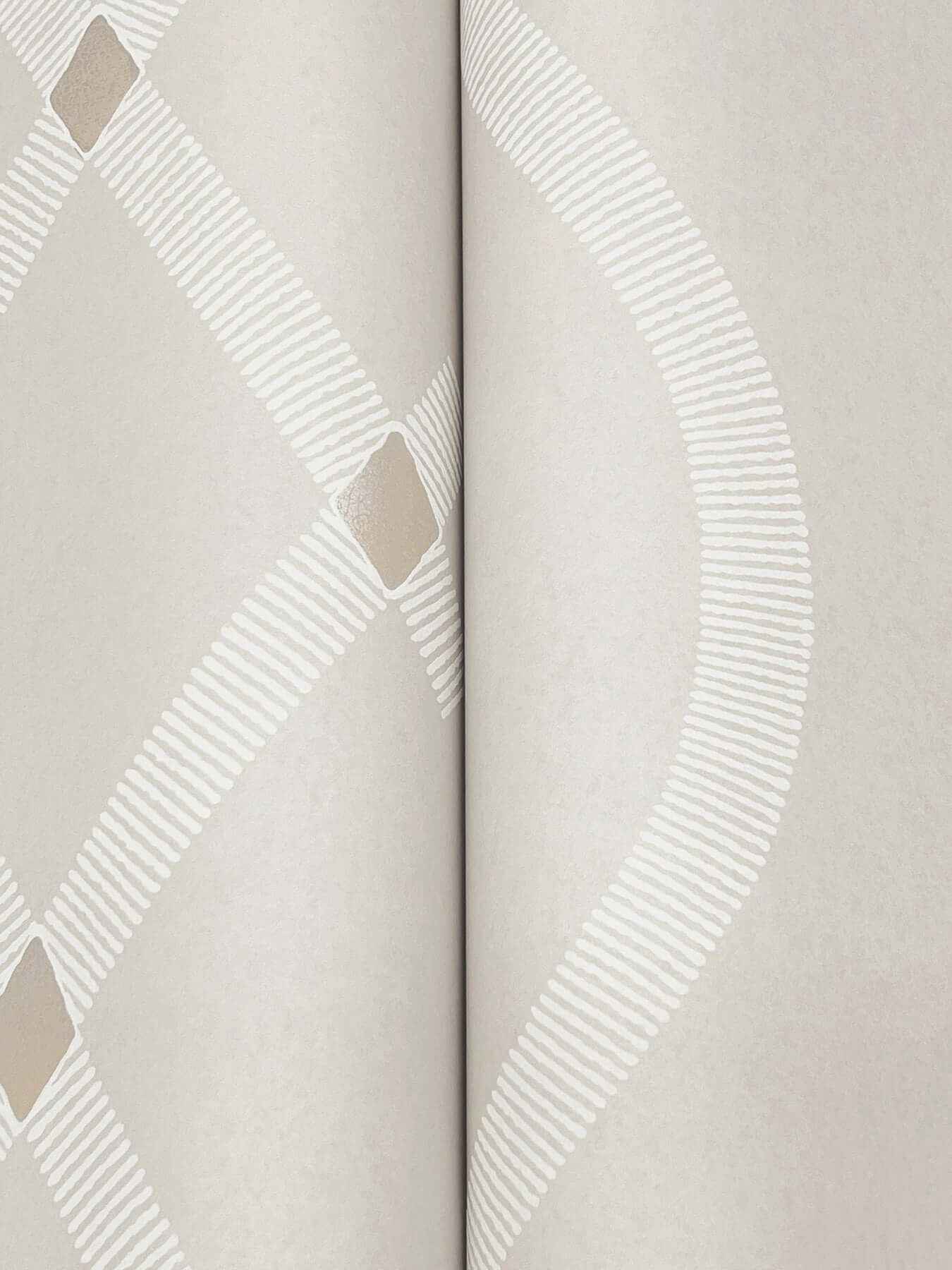 Ellena Light Grey Wallpaper - York Wallcoverings - ZA8033 - York Wallcoverings Wallpaper