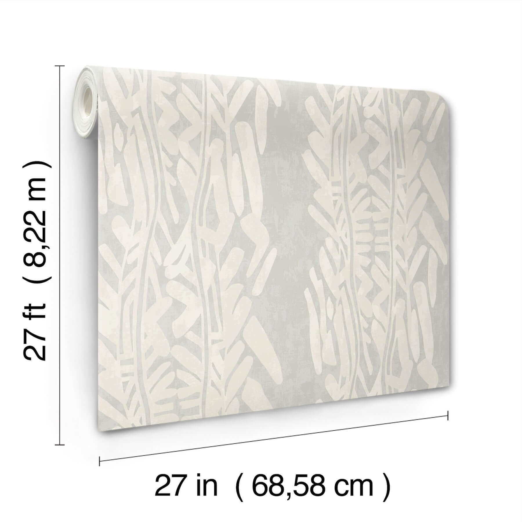 timira-wallpaper-grey-york-wallcoverings-za8061 - York Wallcoverings Wallpaper