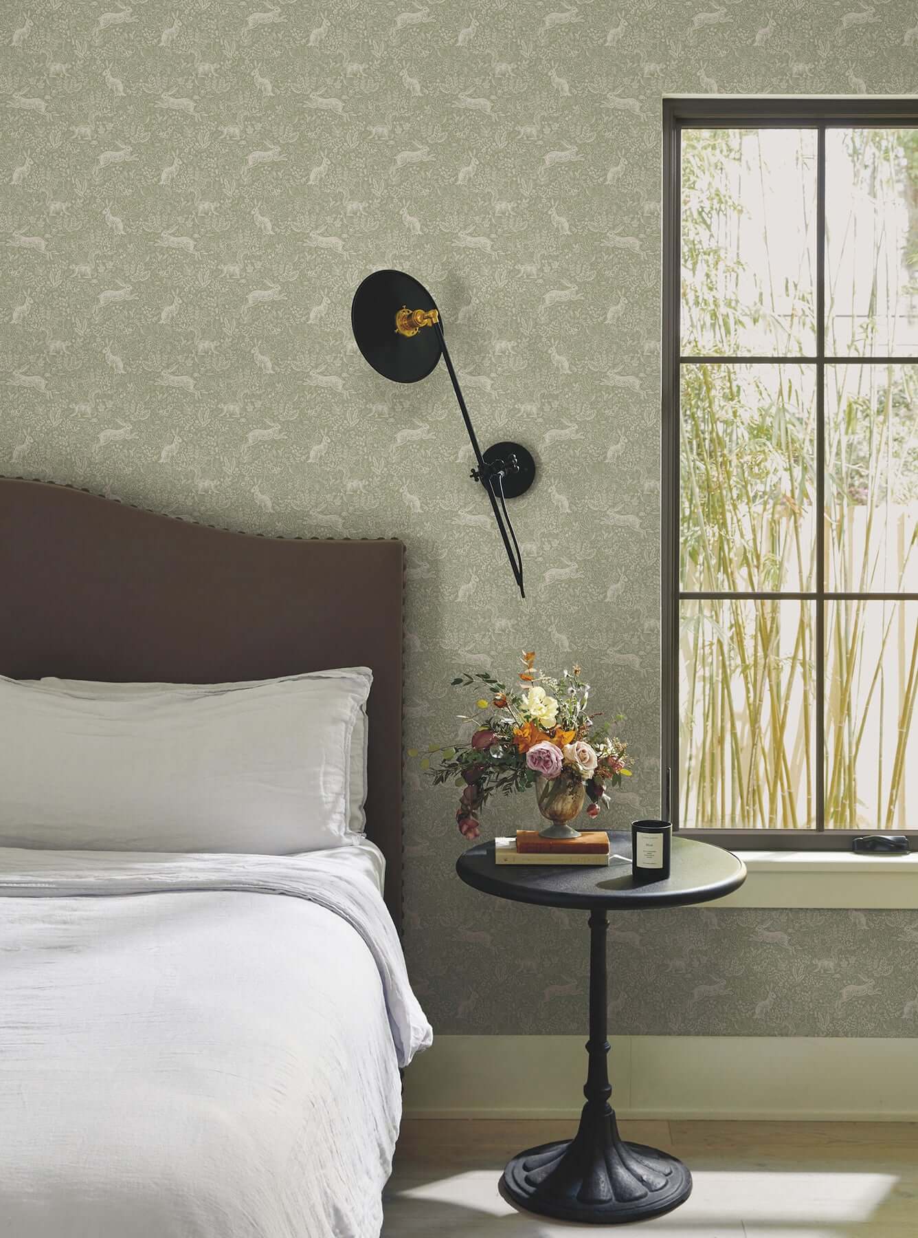 fable-mint-peel-stick-wallpaper-york-wallcoverings-psw1628rl - York Wallcoverings Wallpaper