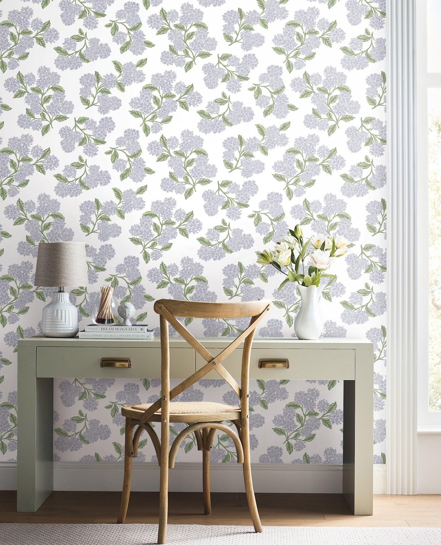hydrangea-wallpaper-lilac-white-york-wallcoverings-psw1621rl