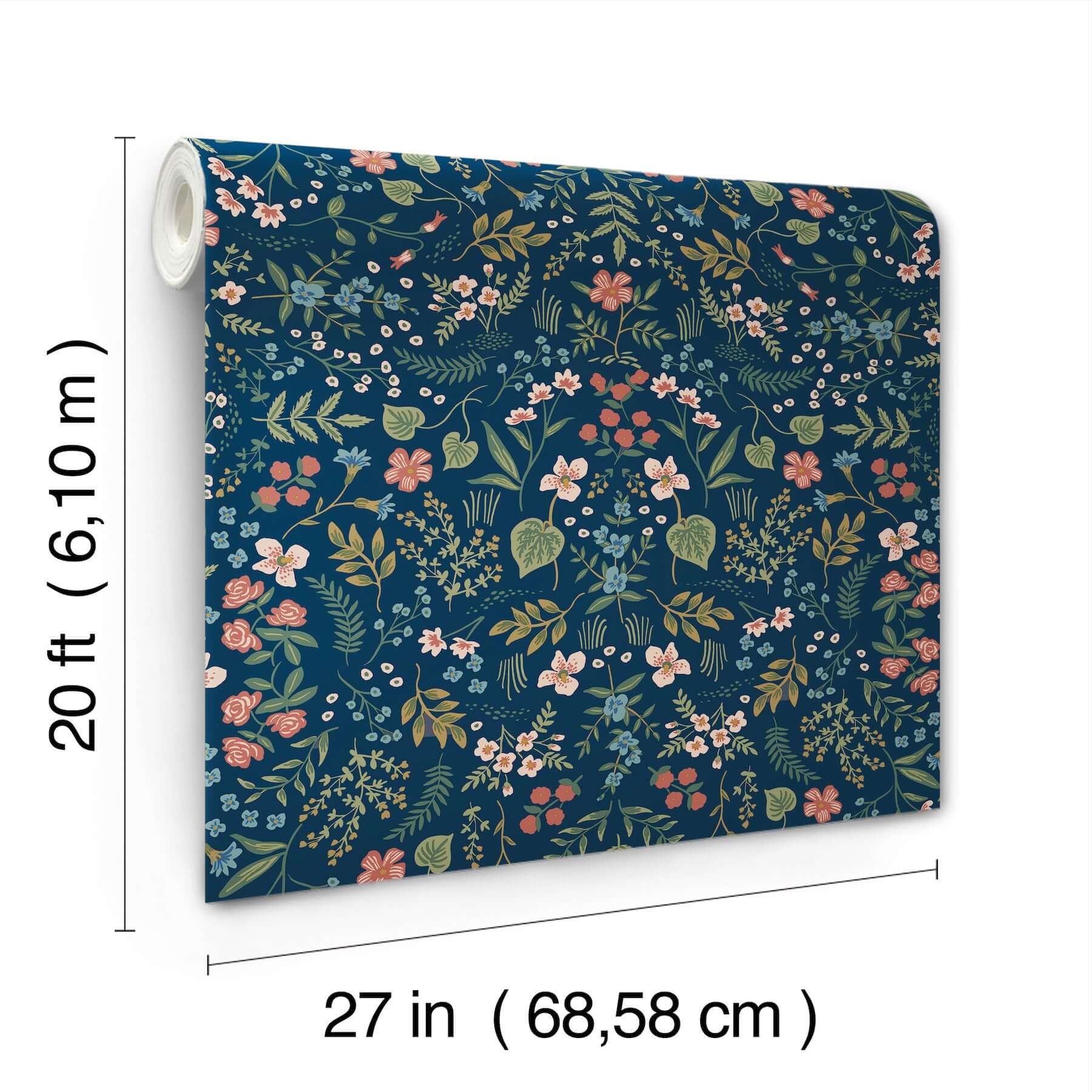 wildwood-navy-peel-stick-wallpaper-york-wallcoverings-psw1622rl - York Wallcoverings Wallpaper