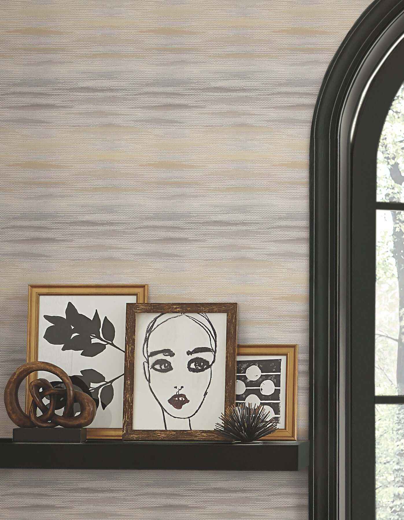 Fireworks Natural Peel & Stick Wallpaper - York Wallcoverings - PSW1646RL - York Wallcoverings Wallpaper