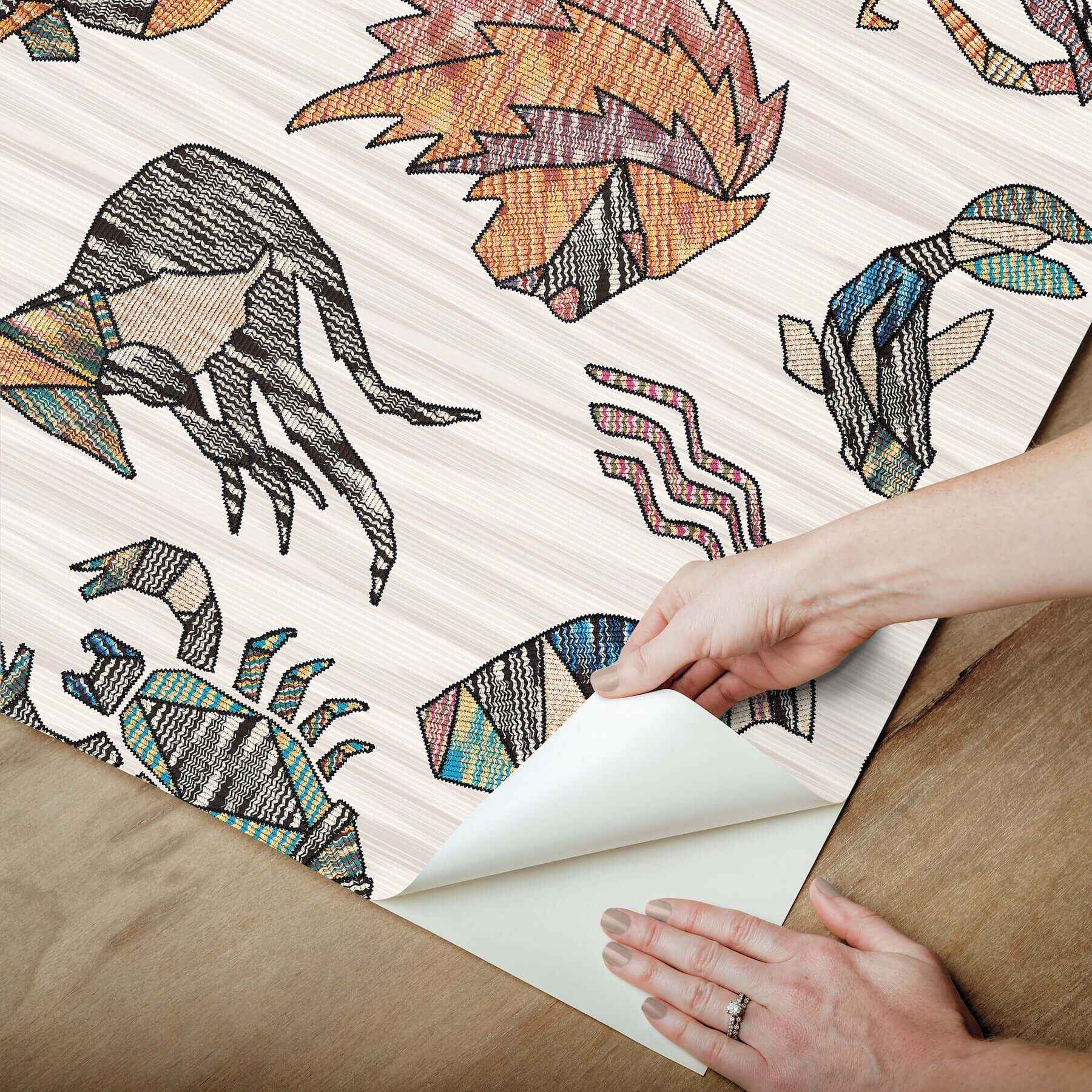Constellations Multicolor Peel & Stick Wallpaper - York Wallcoverings - PSW1644RL - York Wallcoverings Wallpaper