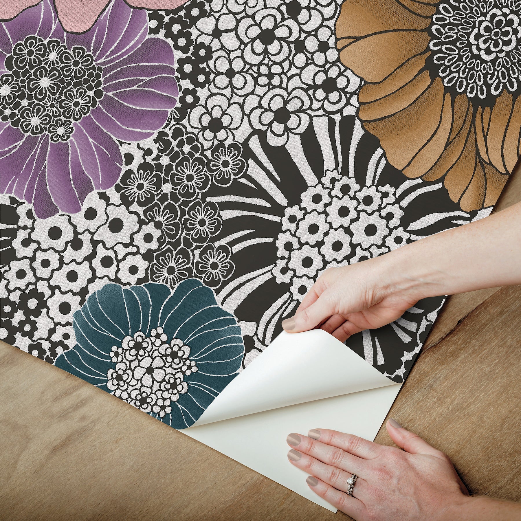 anemones-wallpaper-black-york-wallcoverings-psw1638rl