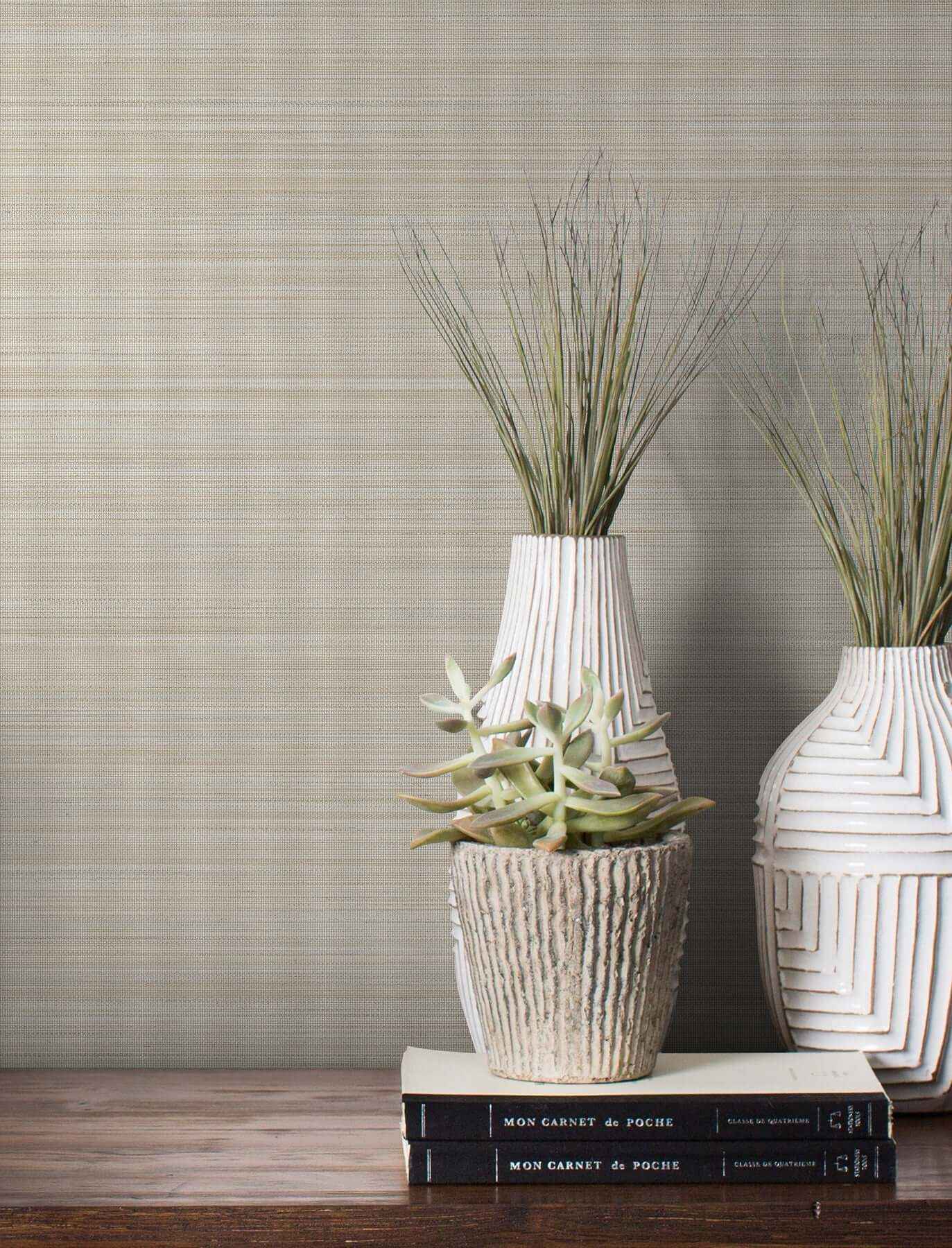 Loomed Nesting Wallpaper - York Wallcoverings - MJ4884N - York Wallcoverings Wallpaper