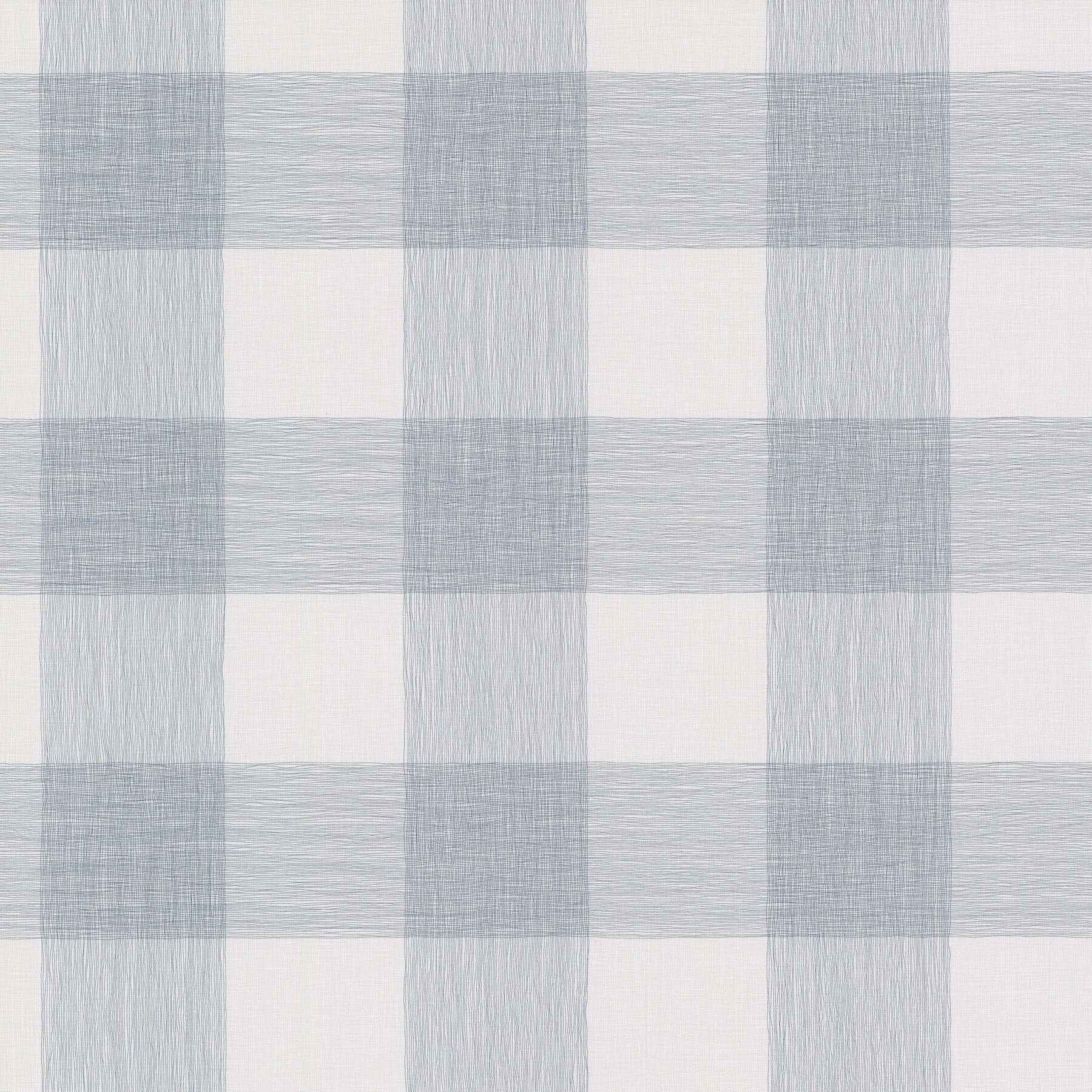 Weft And Weave Indigo Wallpaper - York Wallcoverings - MJ4838