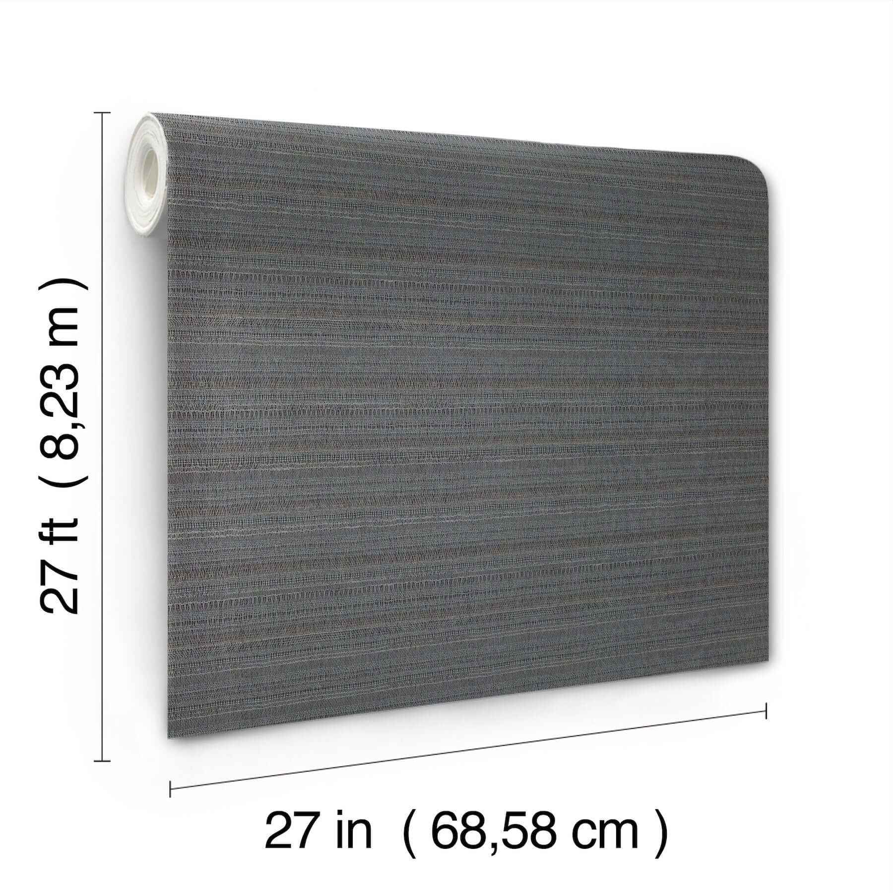 In The Details Charcoal Wallpaper - York Wallcoverings - MJ4875N - York Wallcoverings Wallpaper