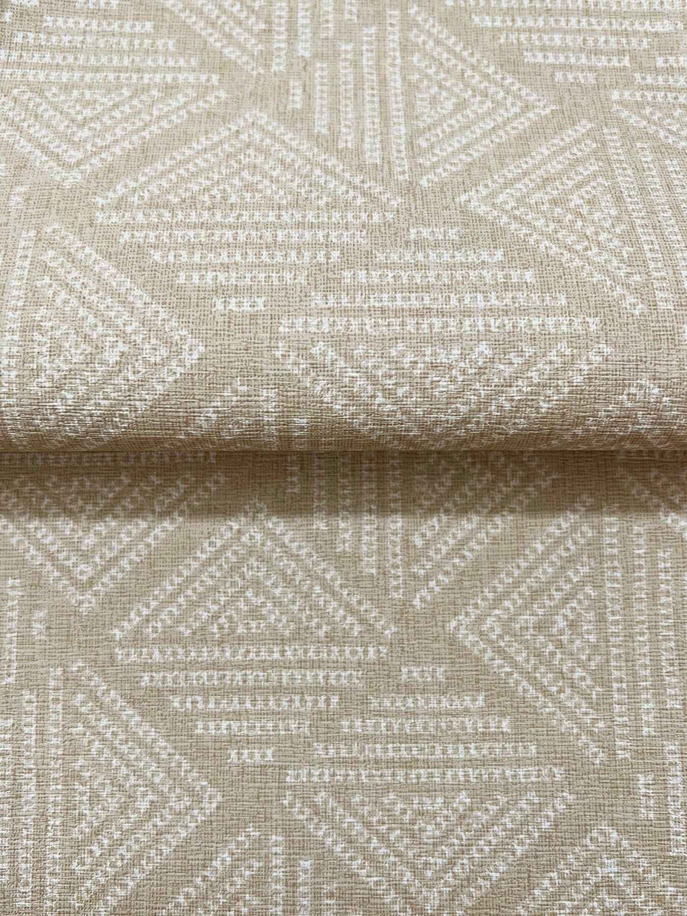 Center Square Yarn Wallpaper - York Wallcoverings - MJ4860 - York Wallcoverings Wallpaper