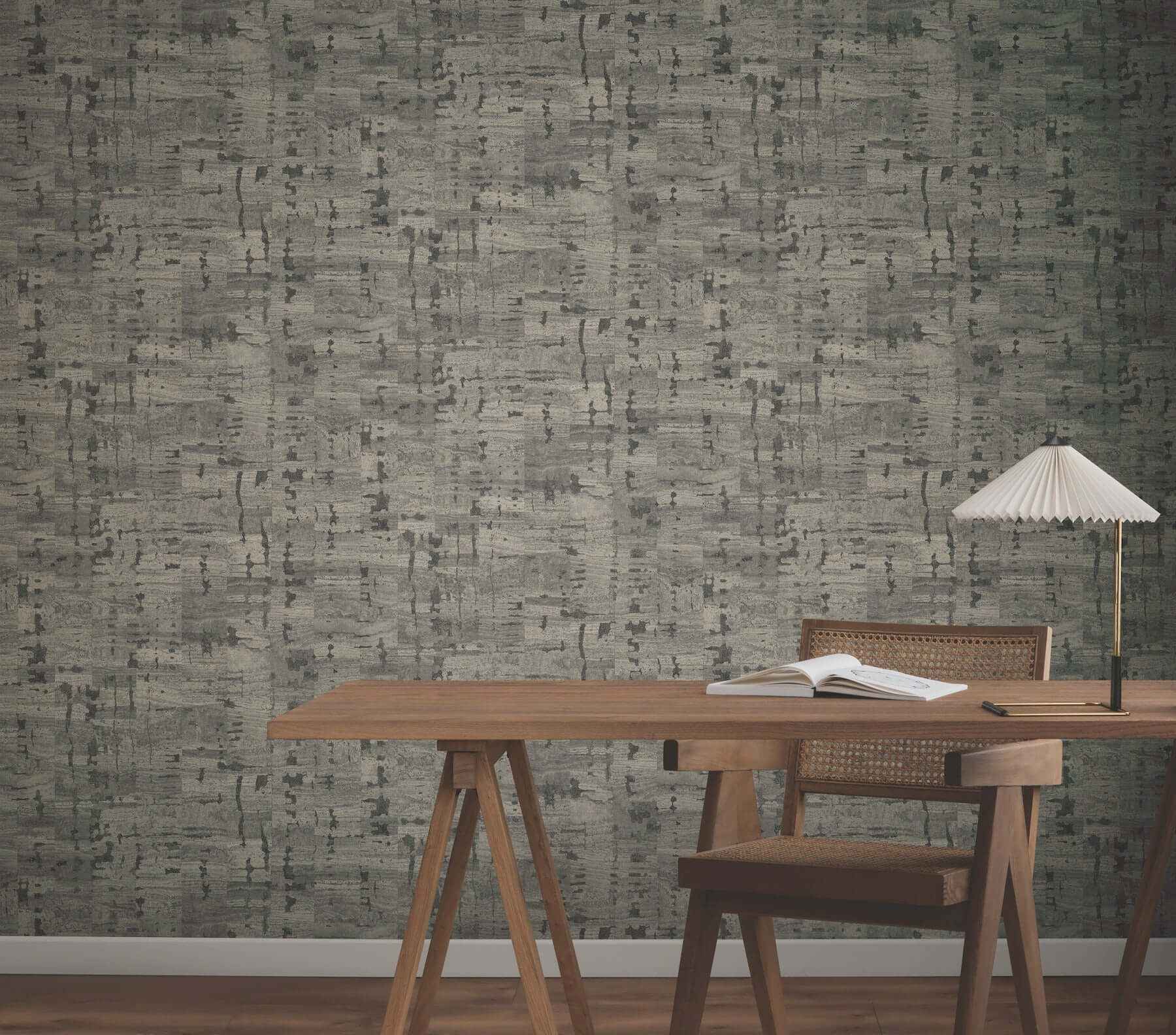 Pop The Cork Charcoal Wallpaper - York Wallcoverings - GN2654 - York Wallcoverings Wallpaper