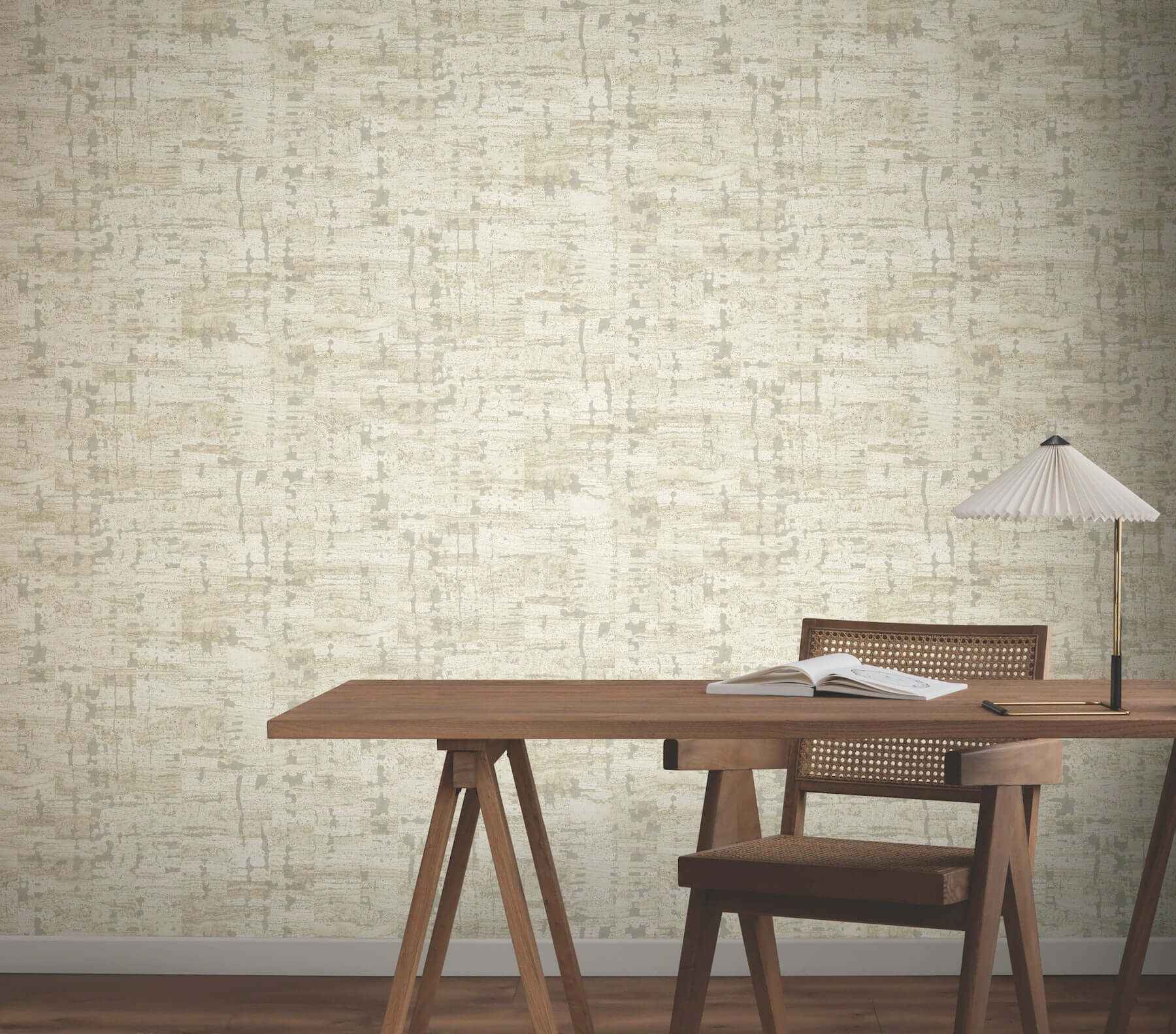 Pop The Cork Stone Wallpaper - York Wallcoverings - GN2652