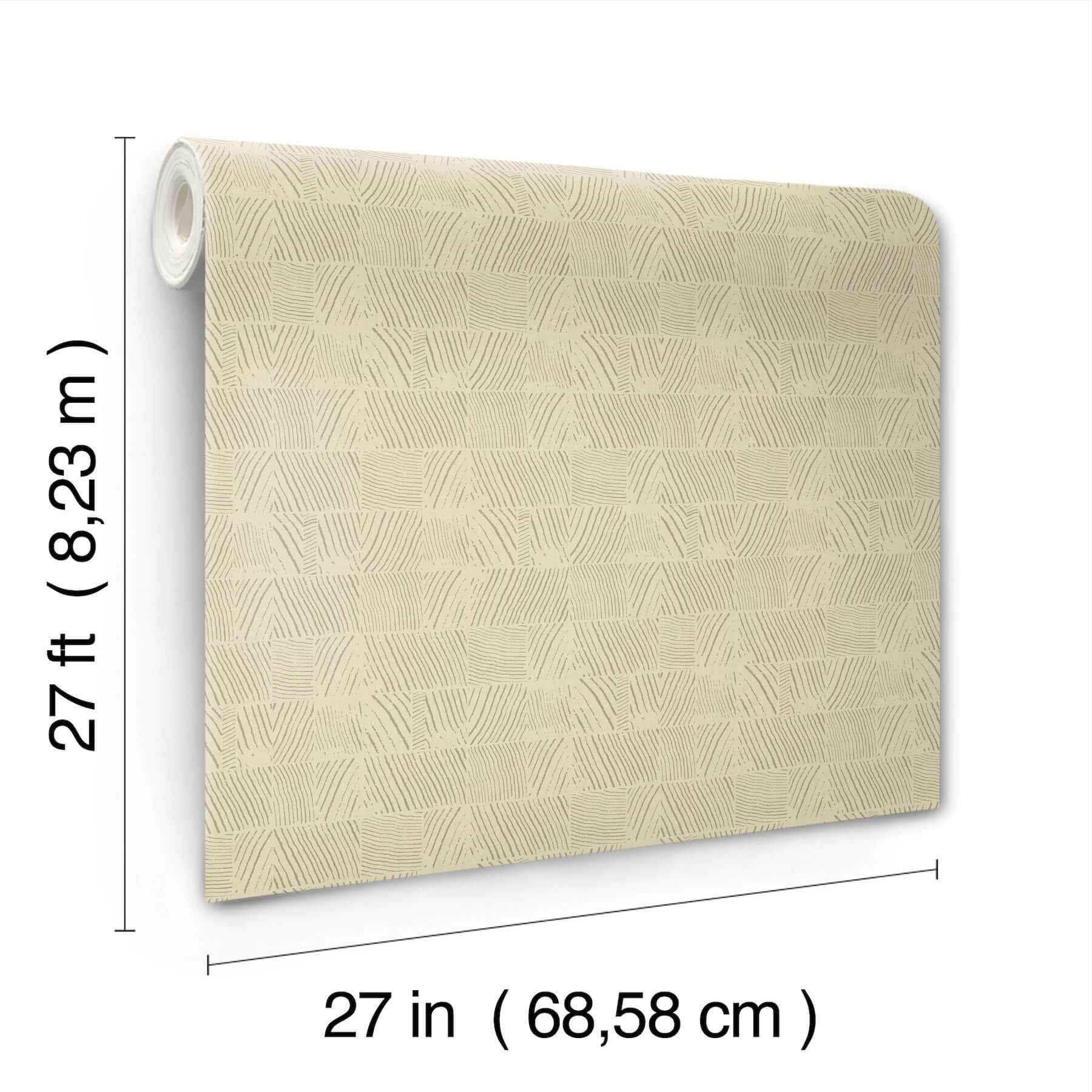 Woodcut Beige Wallpaper - York Wallcoverings - GN2623 - York Wallcoverings Wallpaper