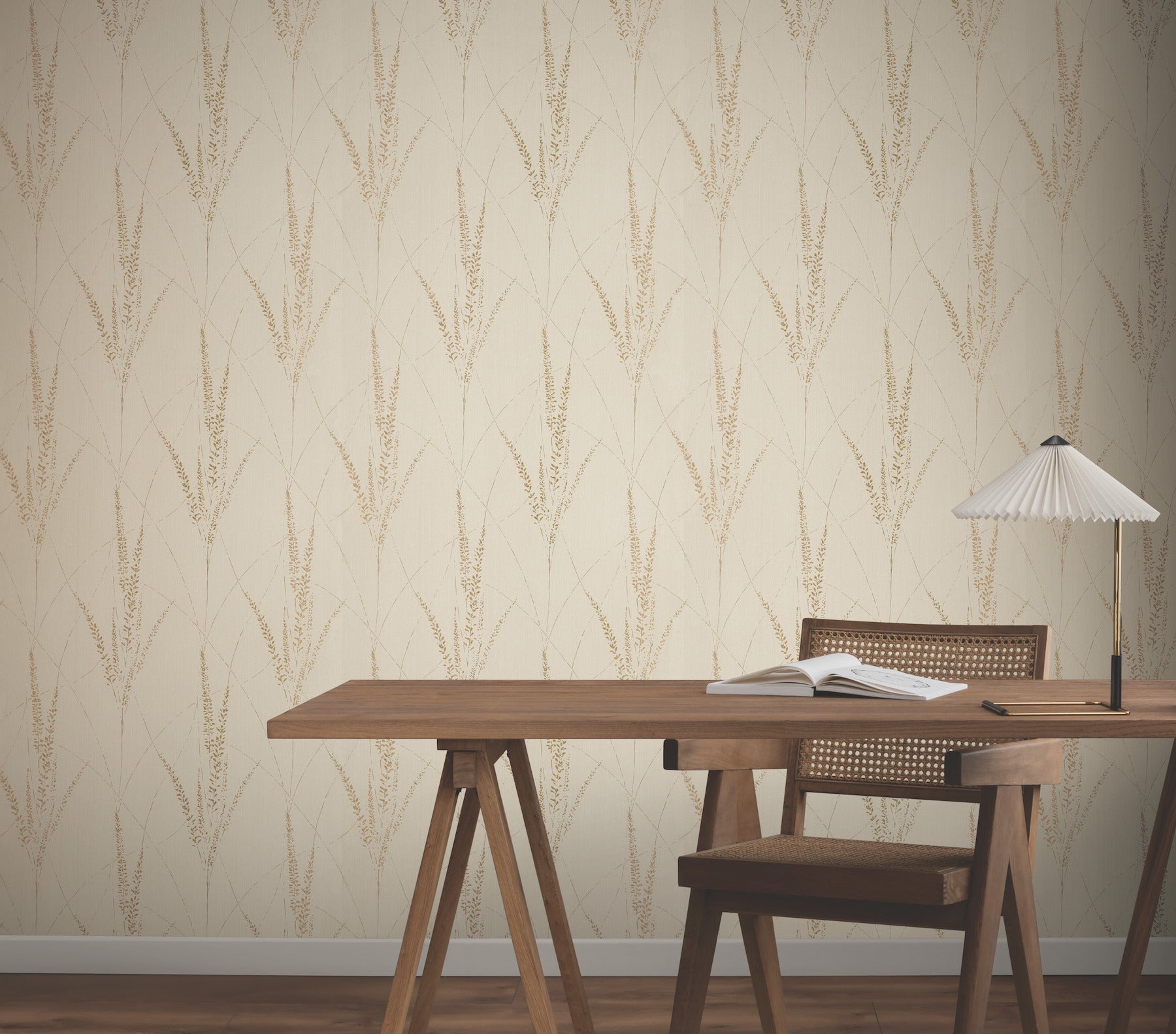 graceful-willow-wallpaper-pale-straw-york-wallcoverings-gn2642