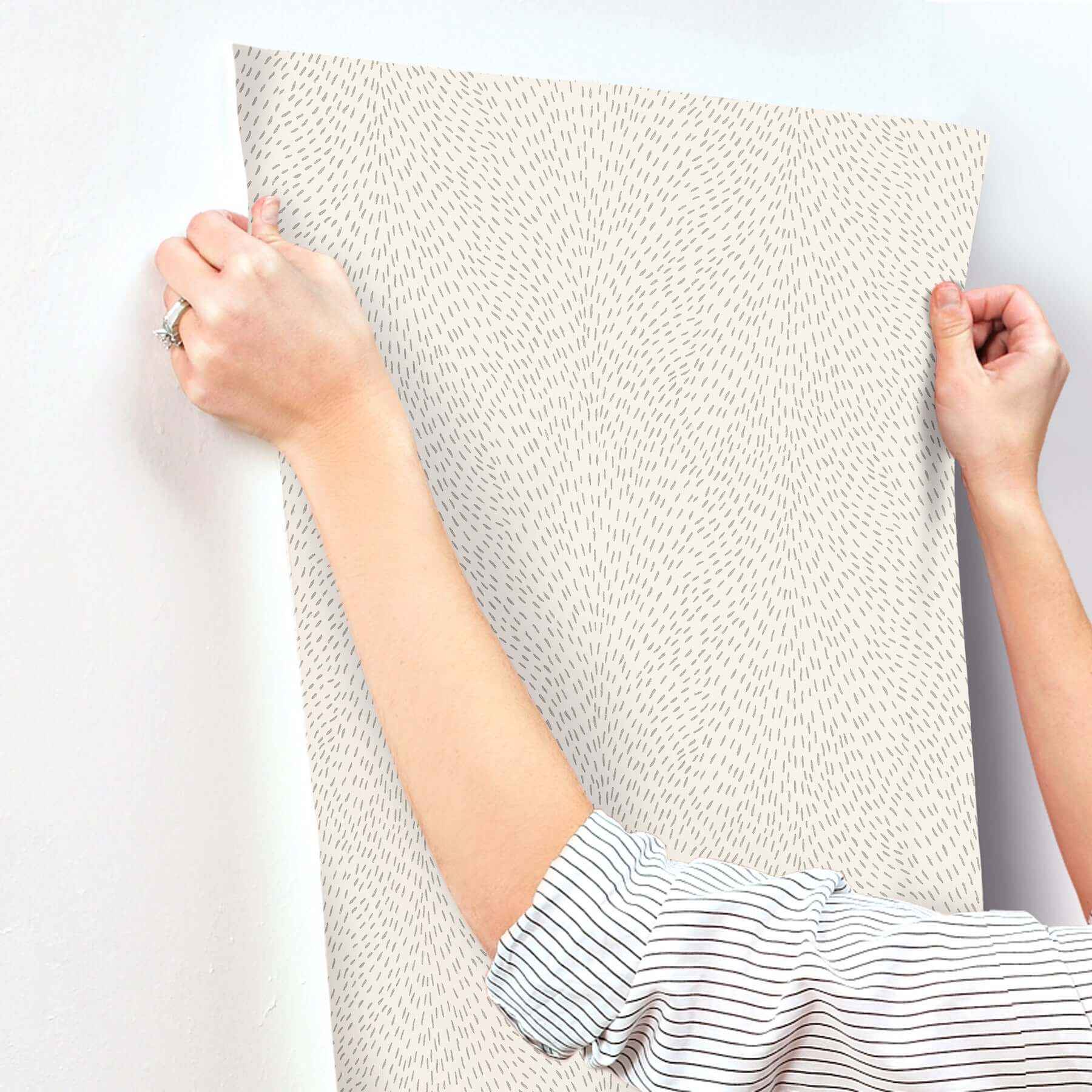 Dew Drop Beige Wallpaper - York Wallcoverings - GN2594 - York Wallcoverings Wallpaper