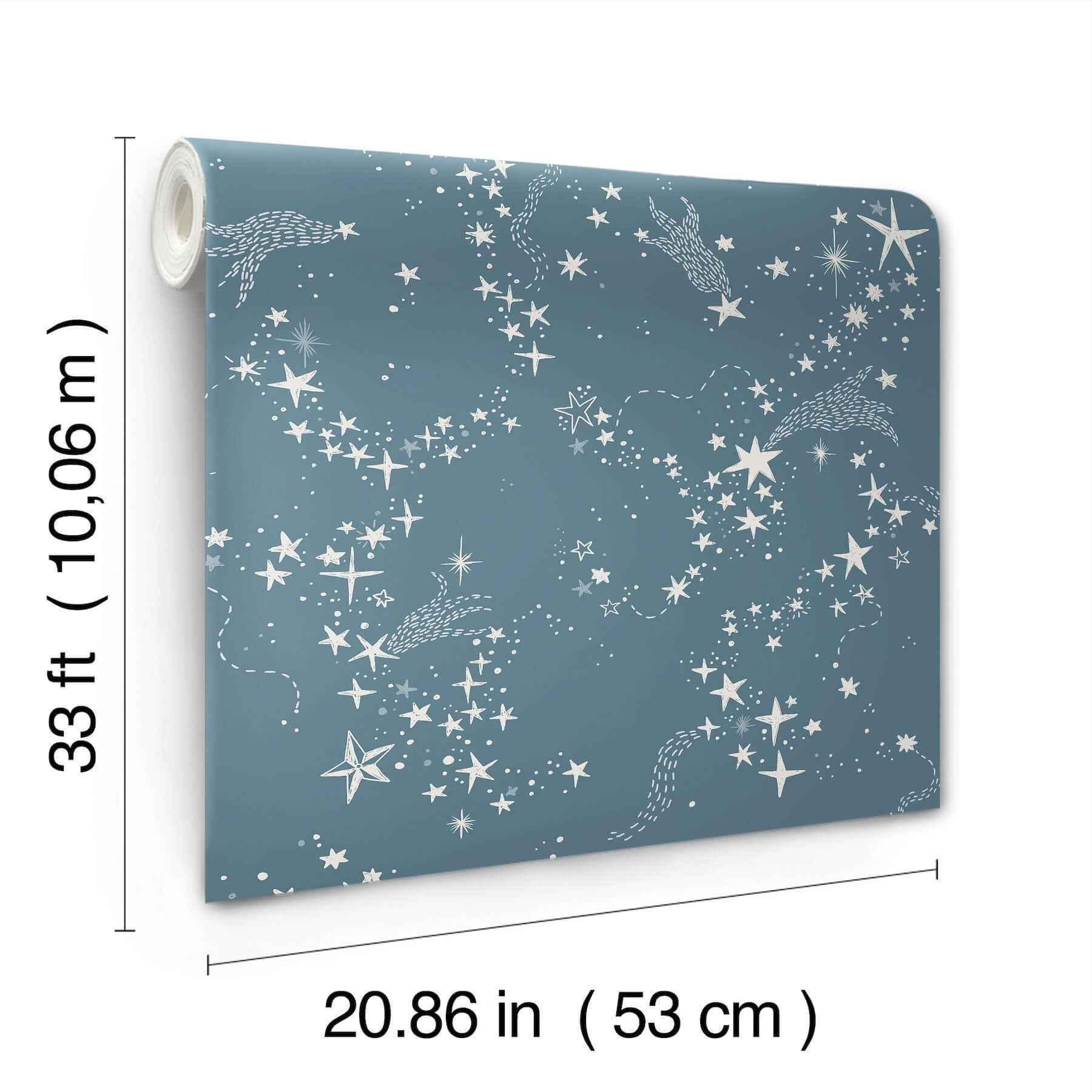Stjarnhimmel Dark Blue Wallpaper - York Wallcoverings - MB29024 - York Wallcoverings Wallpaper