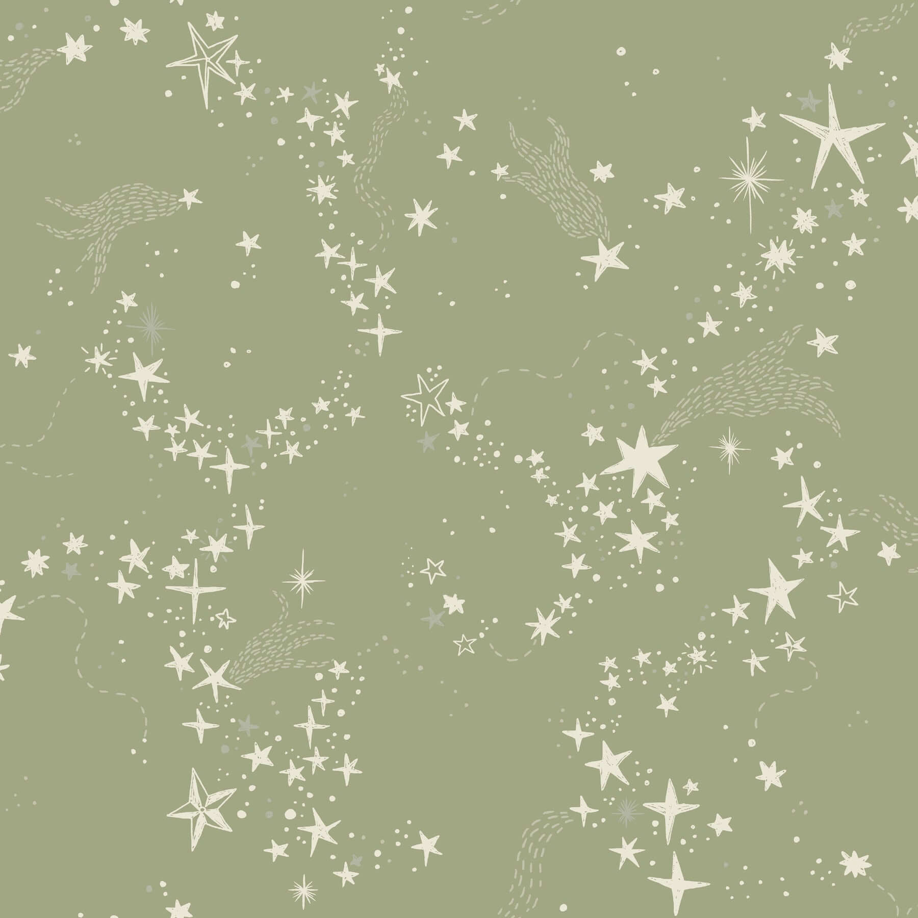 stjarnhimmel-green-wallpaper-york-wallcoverings-mb29022 - York Wallcoverings Wallpaper
