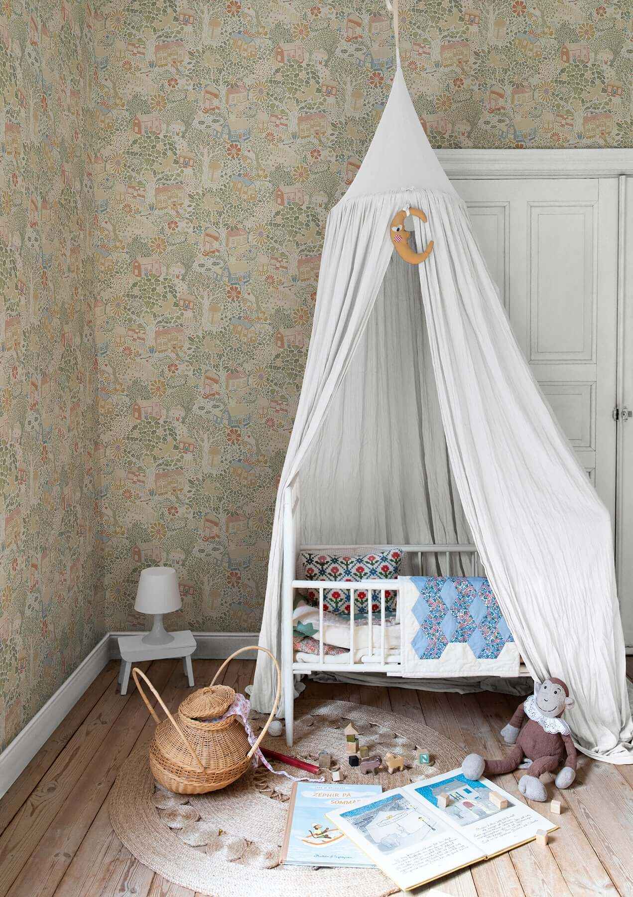 Bygga Bo Neutral Wallpaper - York Wallcoverings - MB63001 - York Wallcoverings Wallpaper