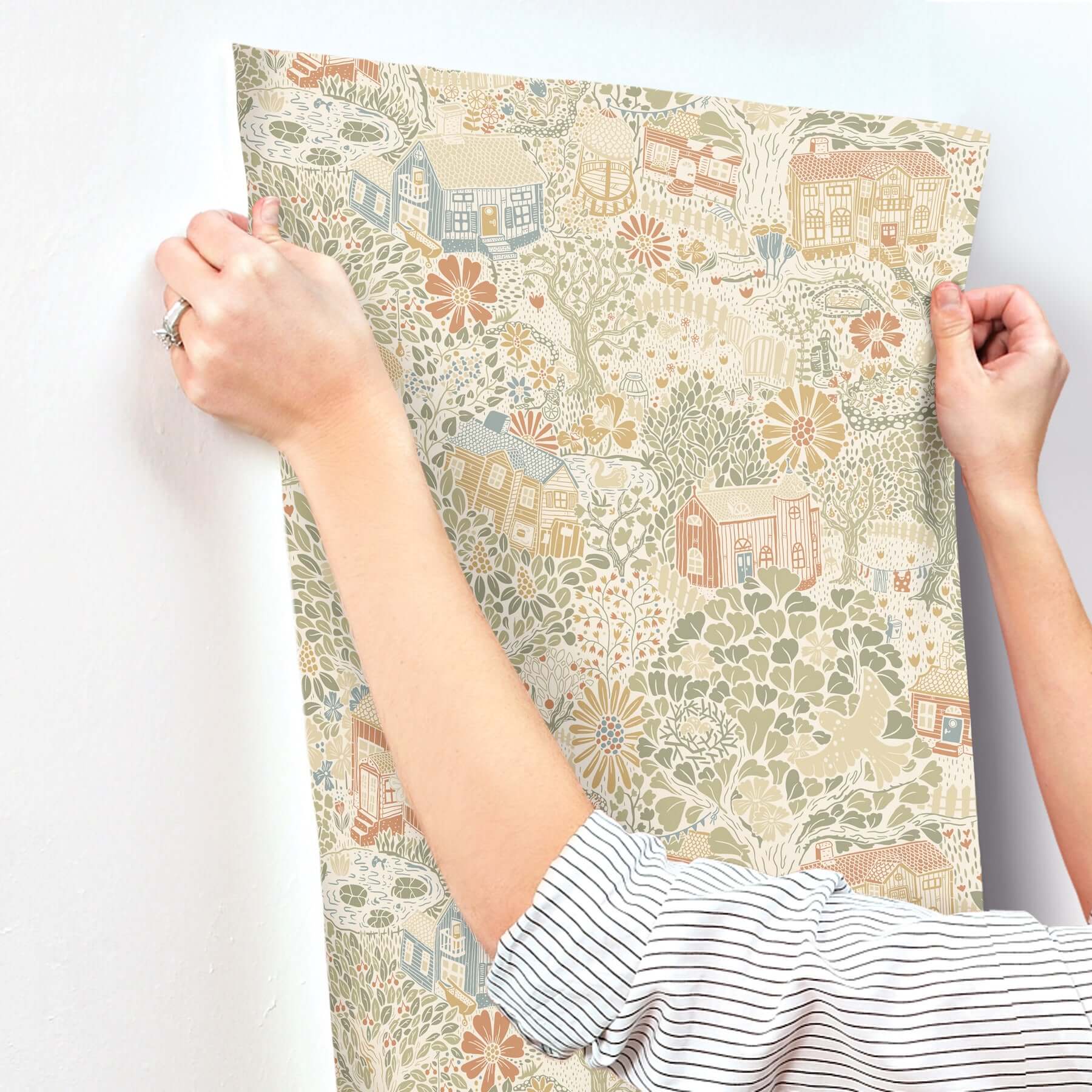 bygga-bo-neutral-wallpaper-york-wallcoverings-mb63001 - York Wallcoverings Wallpaper