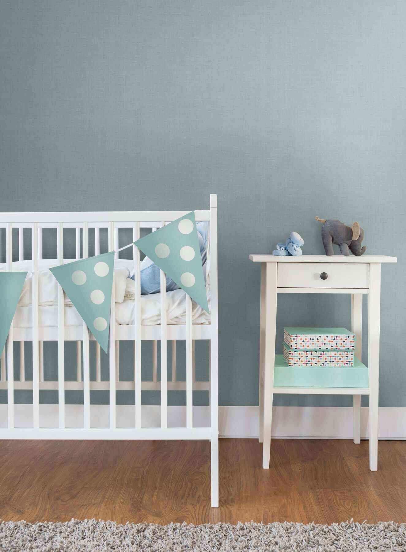 Vava Skymning Light Blue Wallpaper - York Wallcoverings - MB16027 - York Wallcoverings Wallpaper