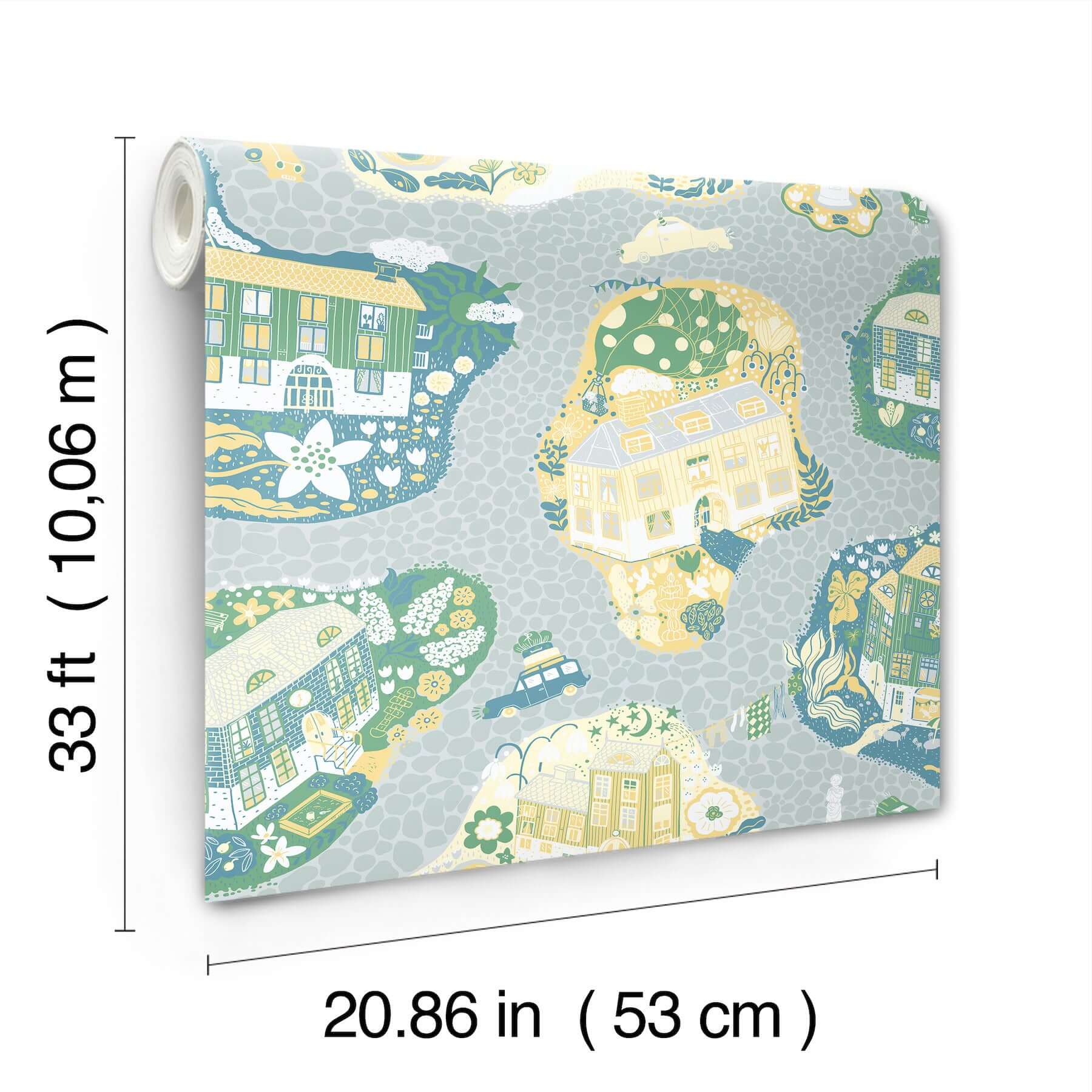 staden-light-blue-wallpaper-york-wallcoverings-mb29009 - York Wallcoverings Wallpaper