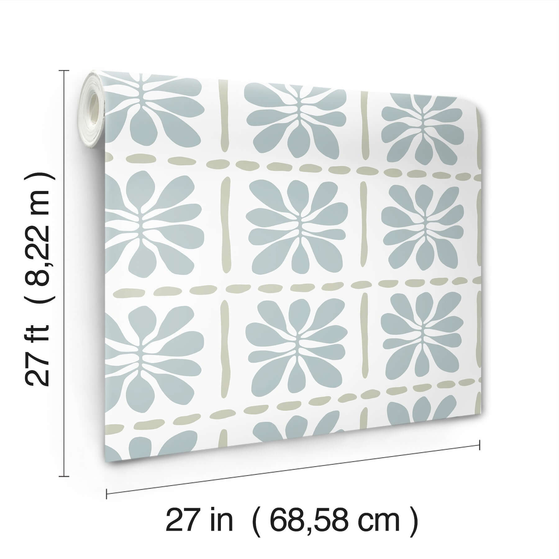 mimosa-fleur-mineral-wallpaper-york-wallcoverings-zm2806 - York Wallcoverings Wallpaper