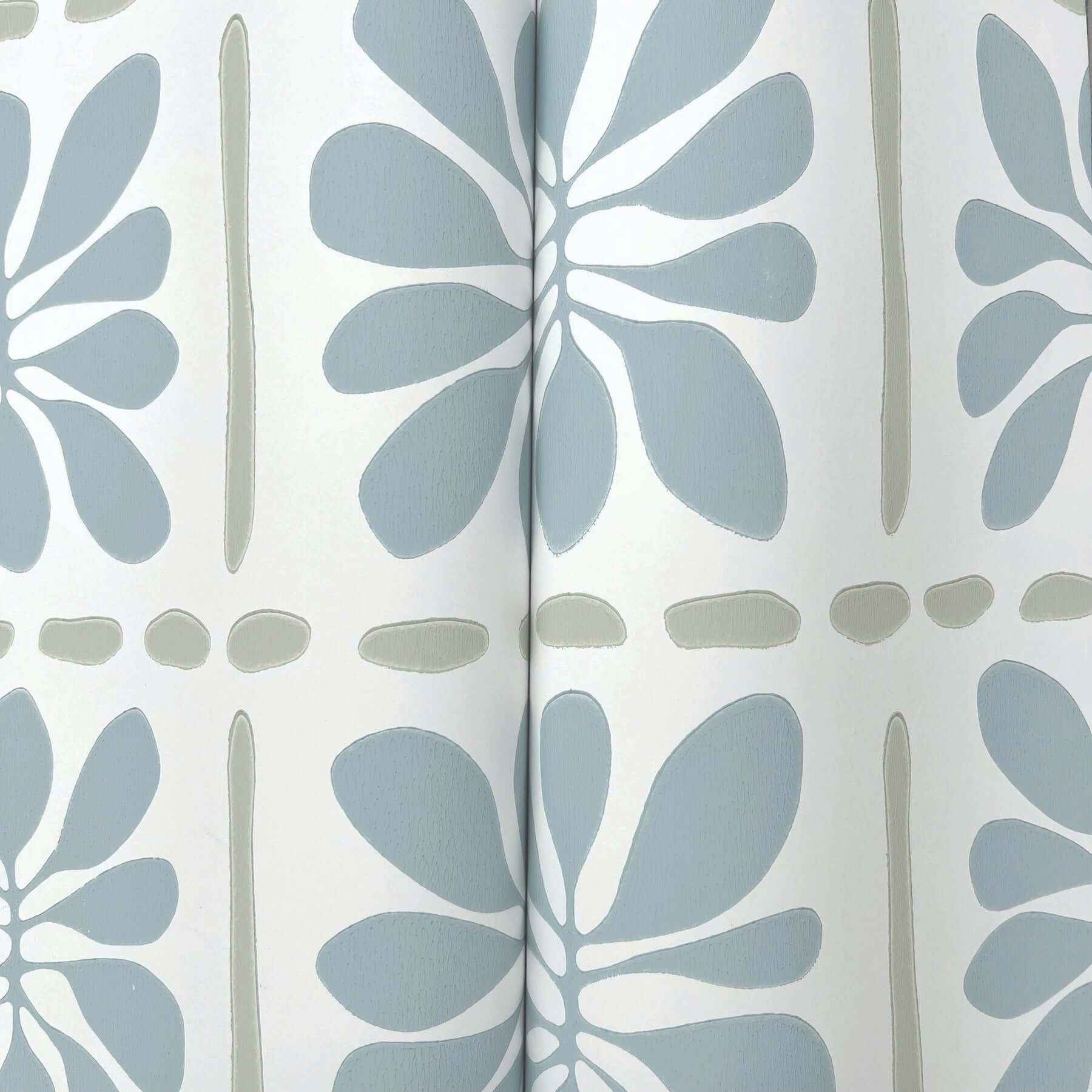 Mimosa Fleur Mineral Wallpaper - York Wallcoverings - ZM2806 - York Wallcoverings Wallpaper
