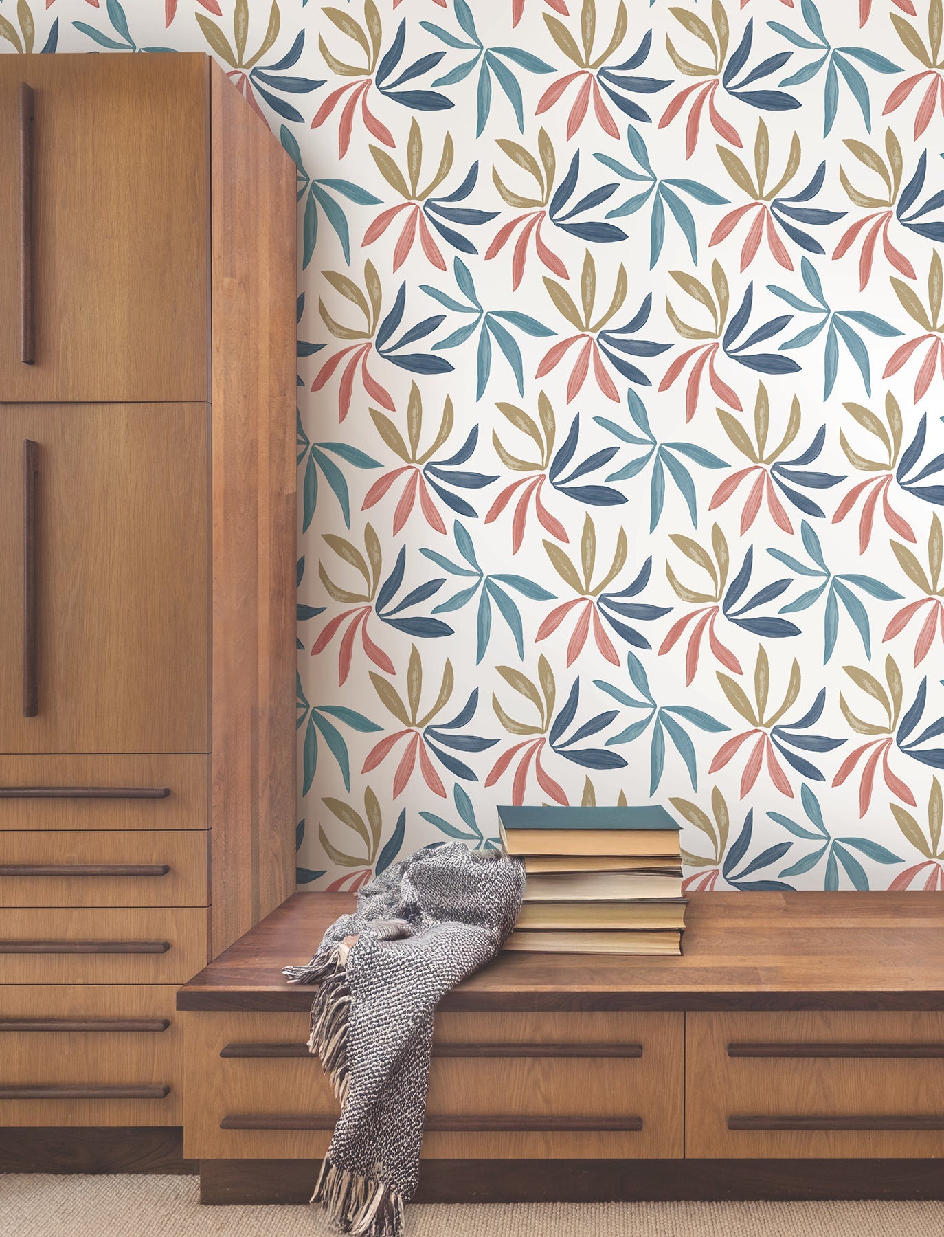 little-garden-multicolor-wallpaper-york-wallcoverings-zm2811 - York Wallcoverings Wallpaper