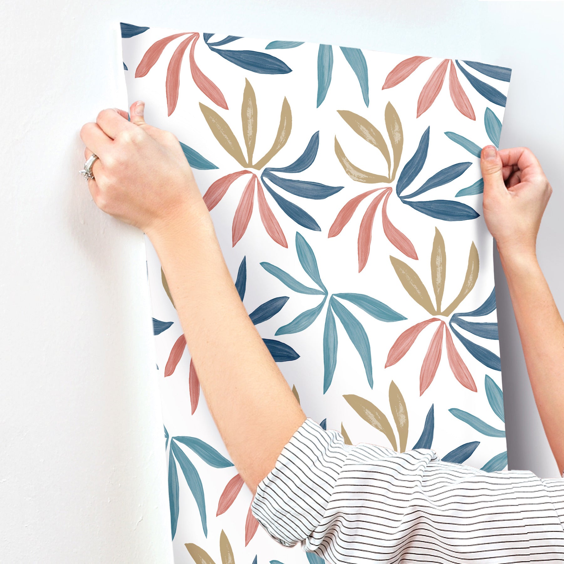 little-garden-multicolor-wallpaper-york-wallcoverings-zm2811 - York Wallcoverings Wallpaper