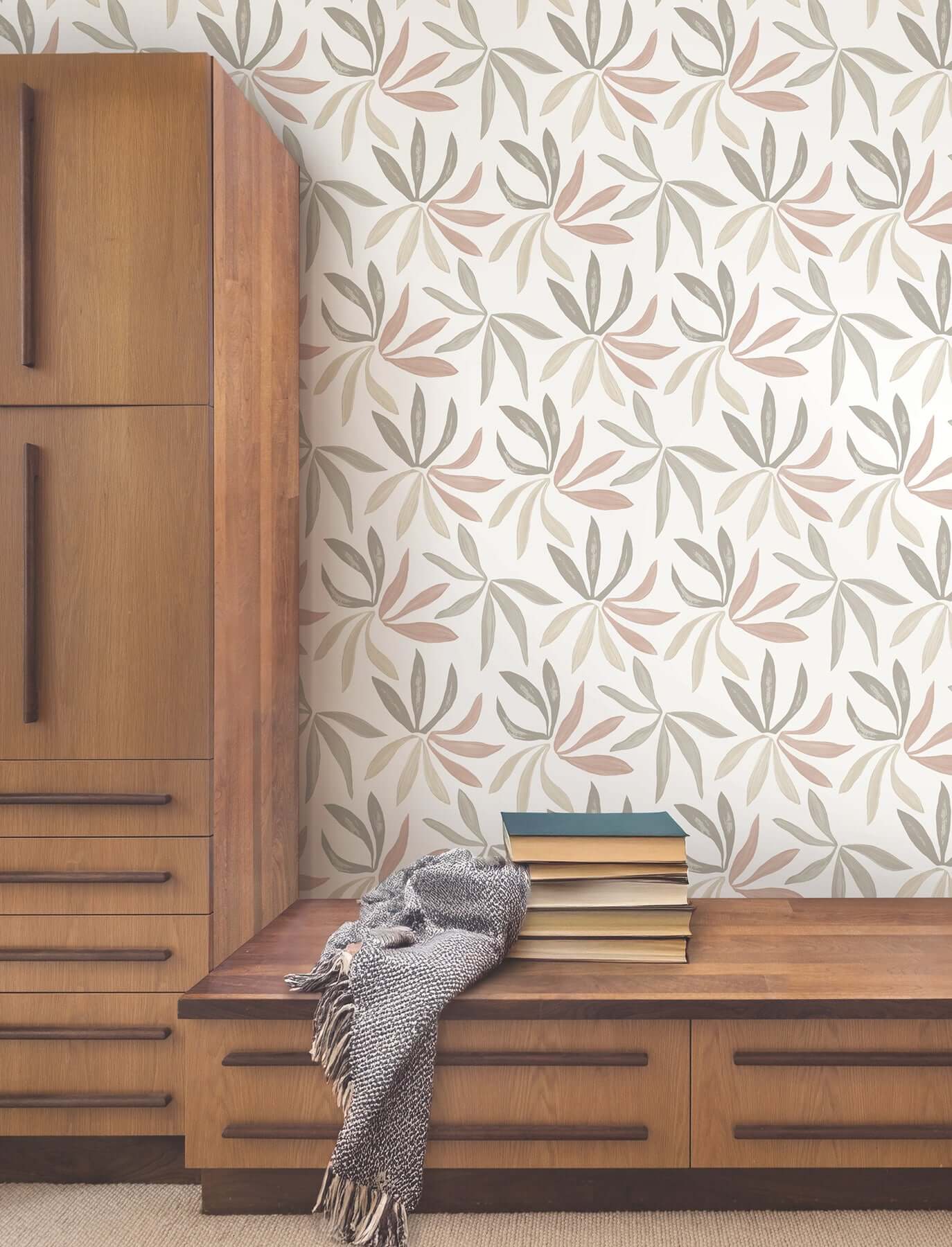 little-garden-nude-blush-wallpaper-york-wallcoverings-zm2814 - York Wallcoverings Wallpaper