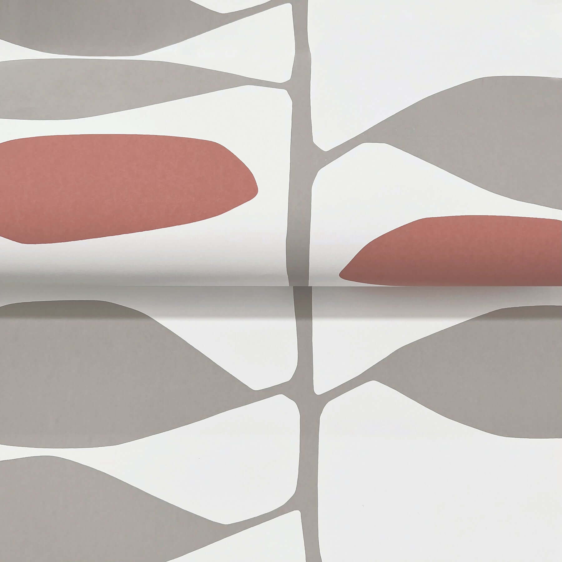 sculpted-vines-vermillion-graphite-wallpaper-york-wallcoverings-zm2802 - York Wallcoverings Wallpaper