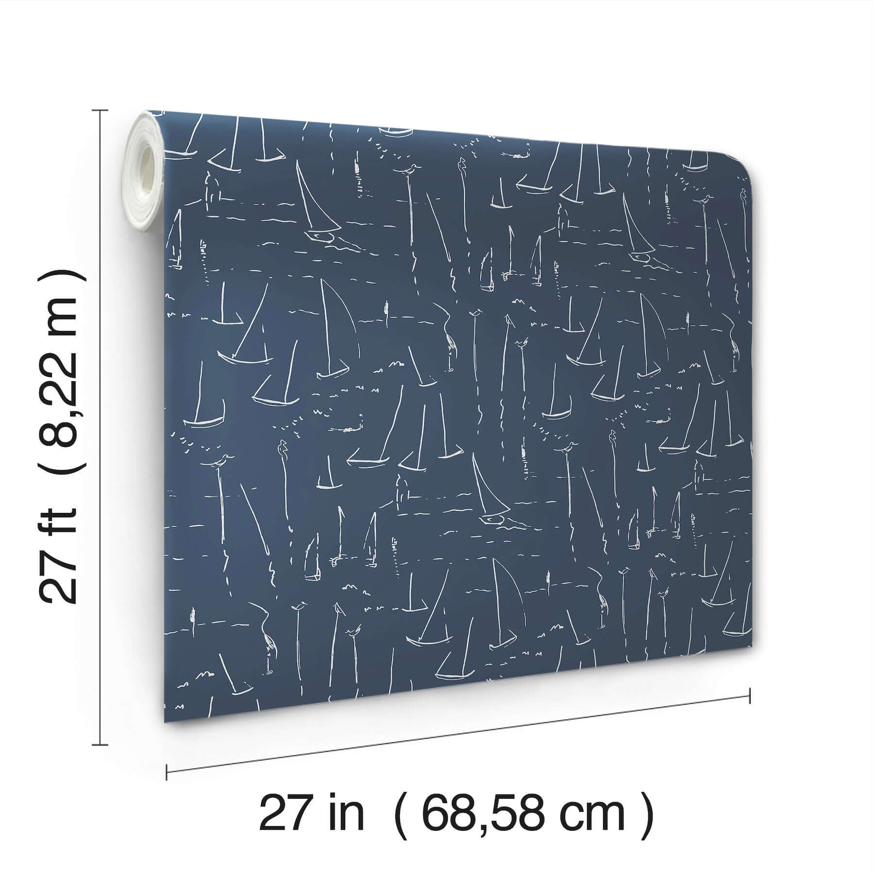 vermillion-coast-ultramarine-wallpaper-york-wallcoverings-zm2841 - York Wallcoverings Wallpaper