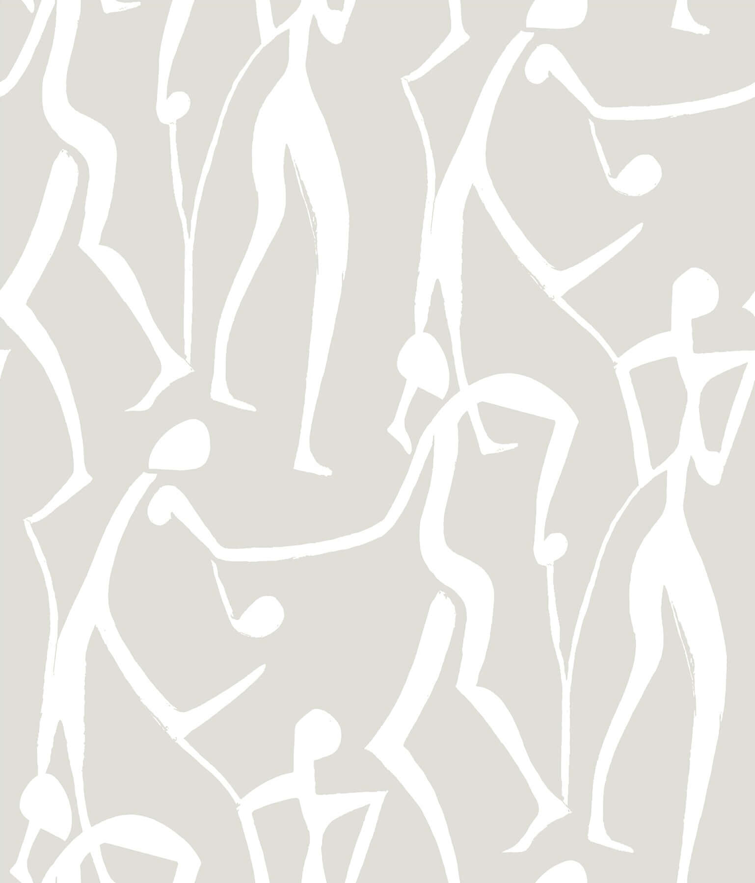 joyful-dancers-lichen-grey-wallpaper-york-wallcoverings-zm2835 - York Wallcoverings Wallpaper
