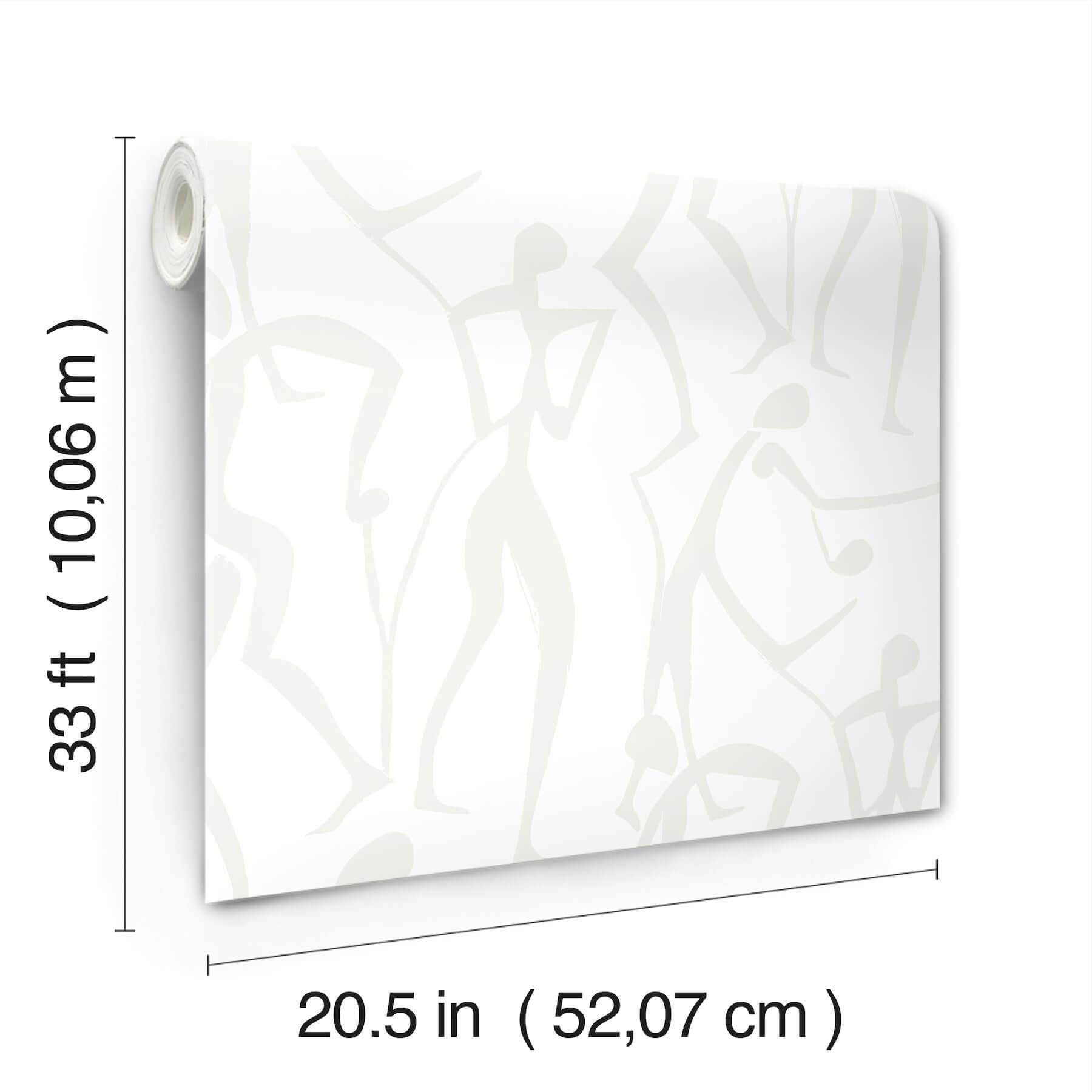 joyful-dancers-pearl-wallpaper-york-wallcoverings-zm2833 - York Wallcoverings Wallpaper