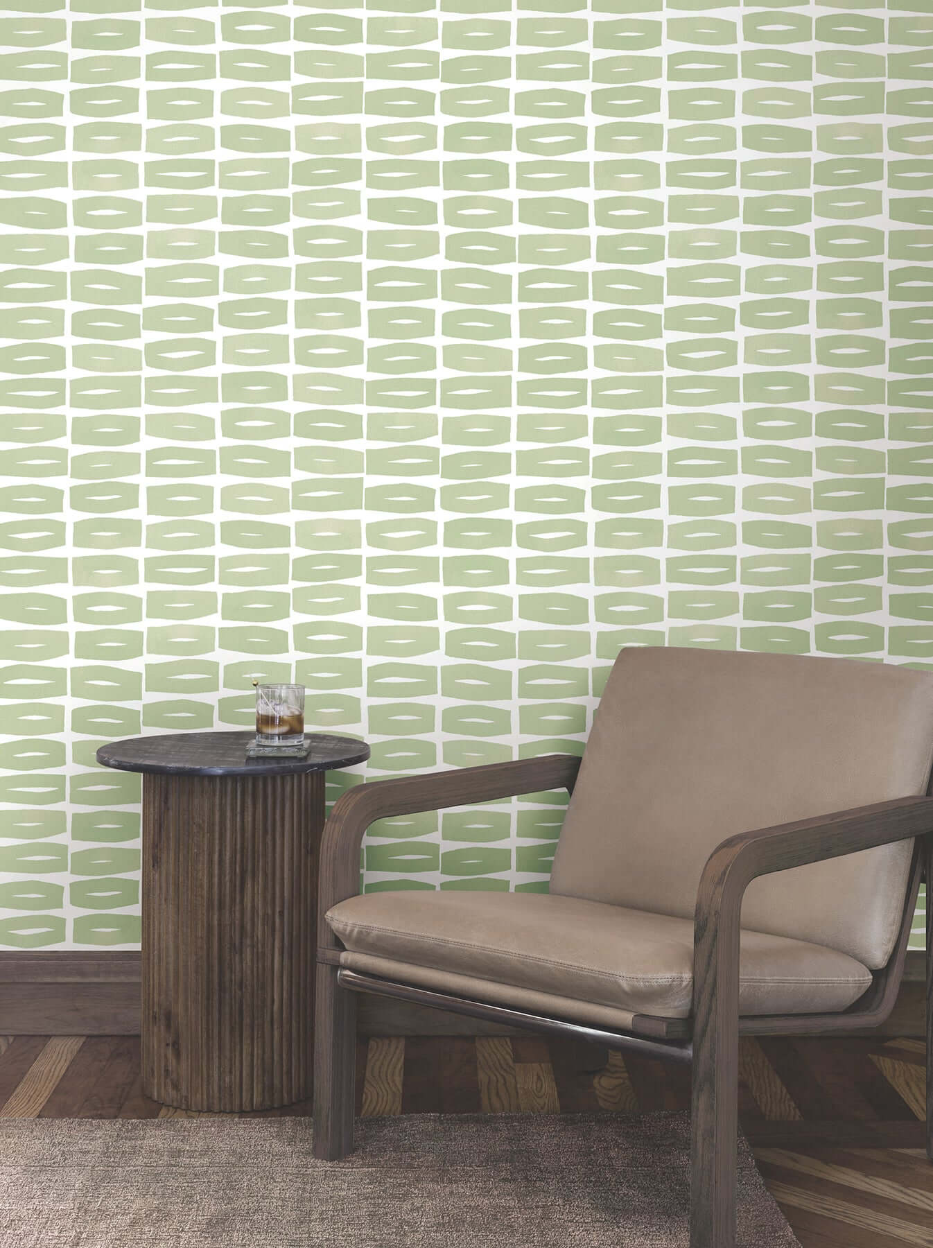 modernist-motif-leaf-wallpaper-york-wallcoverings-zm2862 - York Wallcoverings Wallpaper