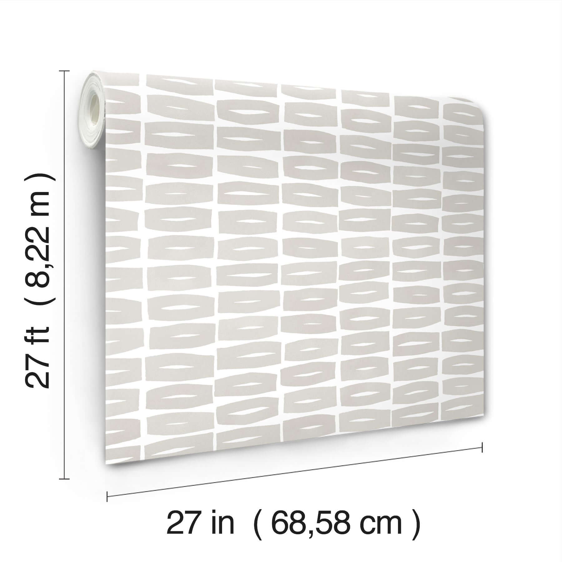 modernist-motif-lichen-grey-wallpaper-york-wallcoverings-zm2863 - York Wallcoverings Wallpaper