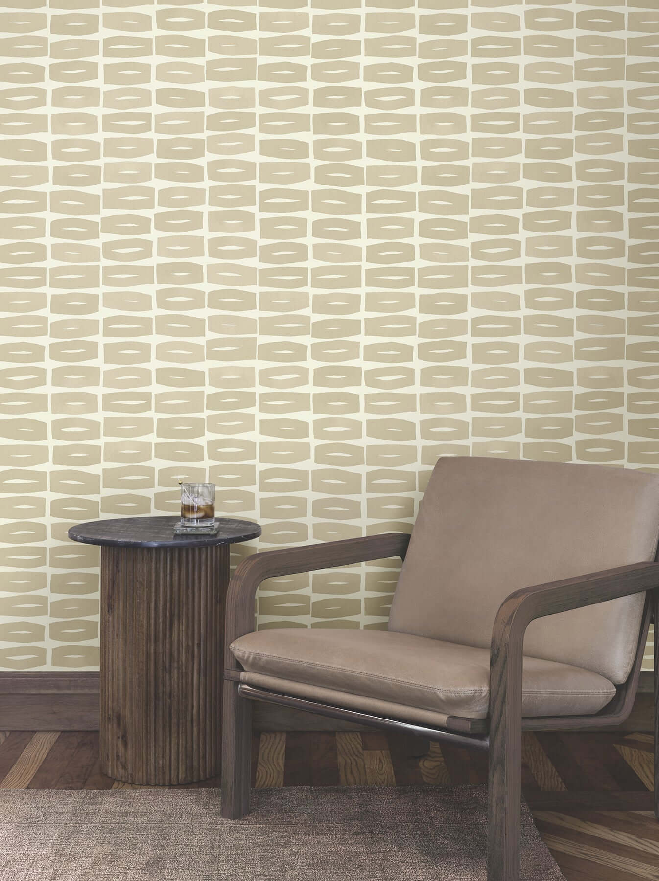 modernist-motif-linseed-oil-wallpaper-york-wallcoverings-zm2864 - York Wallcoverings Wallpaper