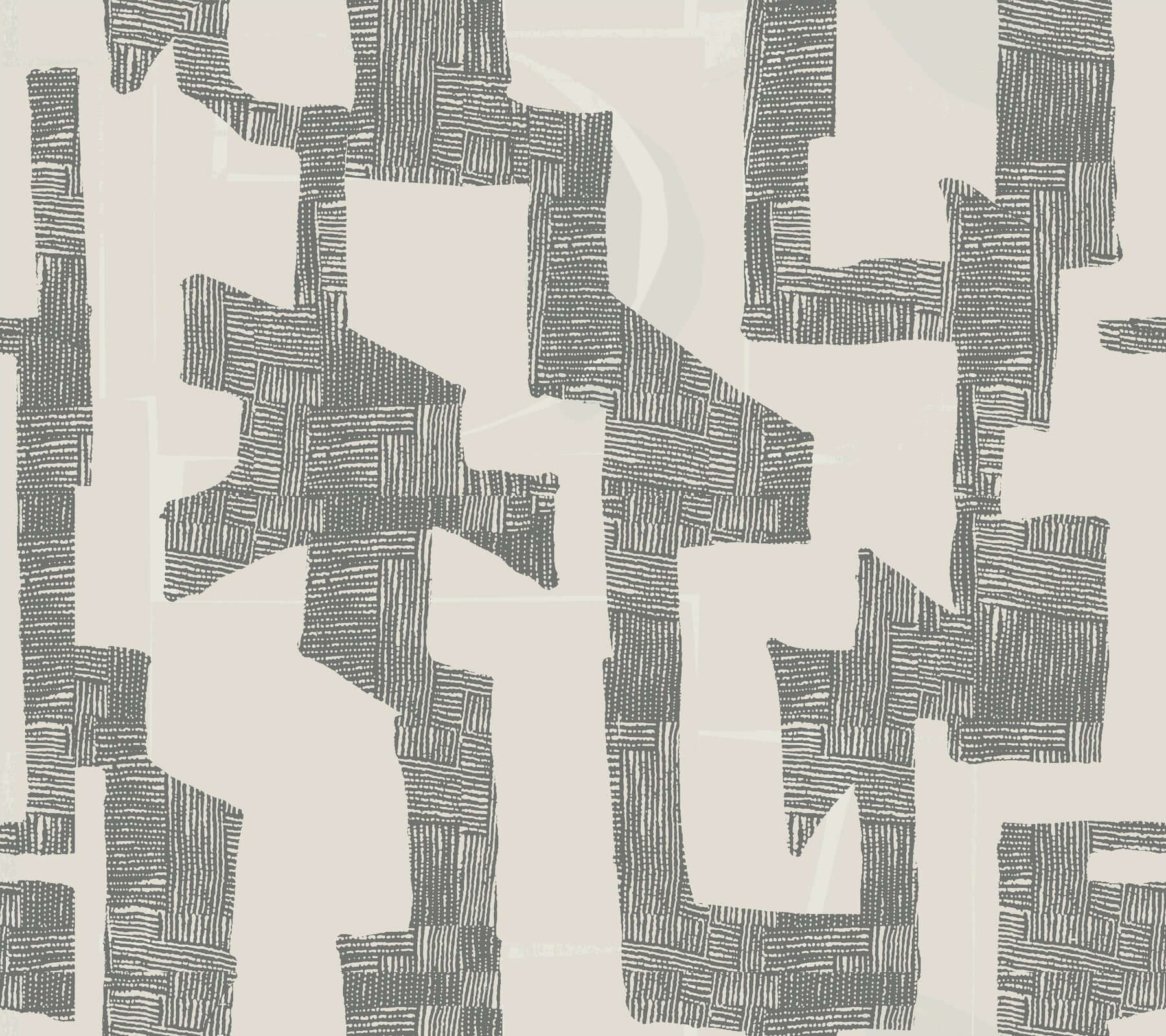 tribe-black-taupe-premium-peel-stick-wallpaper-york-wallcoverings-psw1669rl - York Wallcoverings Wallpaper