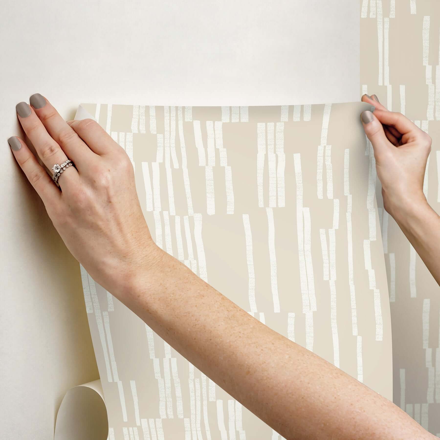 koso-linen-premium-peel-stick-wallpaper-york-wallcoverings-psw1662rl - York Wallcoverings Wallpaper