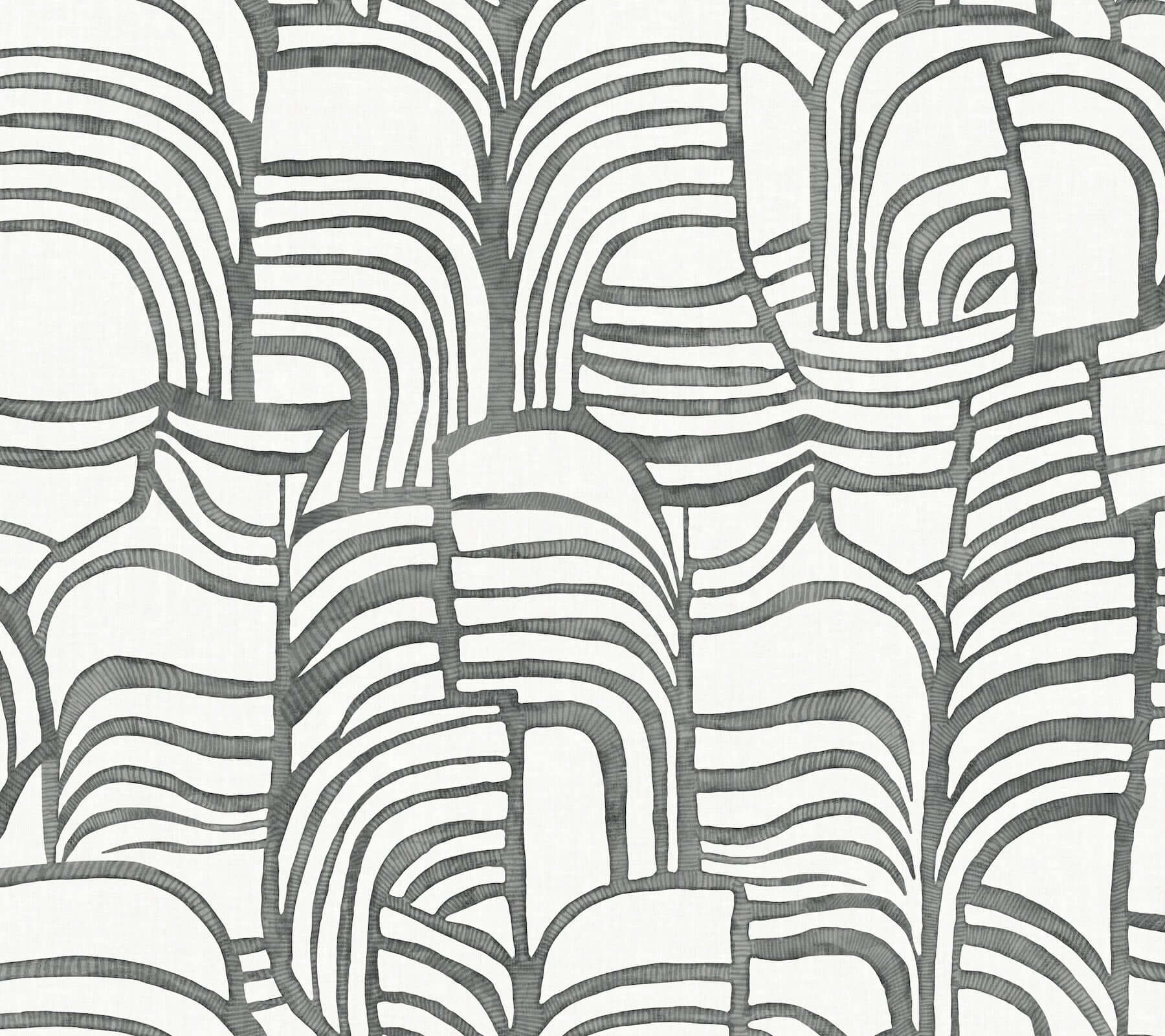 featherwork-black-white-premium-peel-stick-wallpaper-york-wallcoverings-psw1656rl - York Wallcoverings Wallpaper