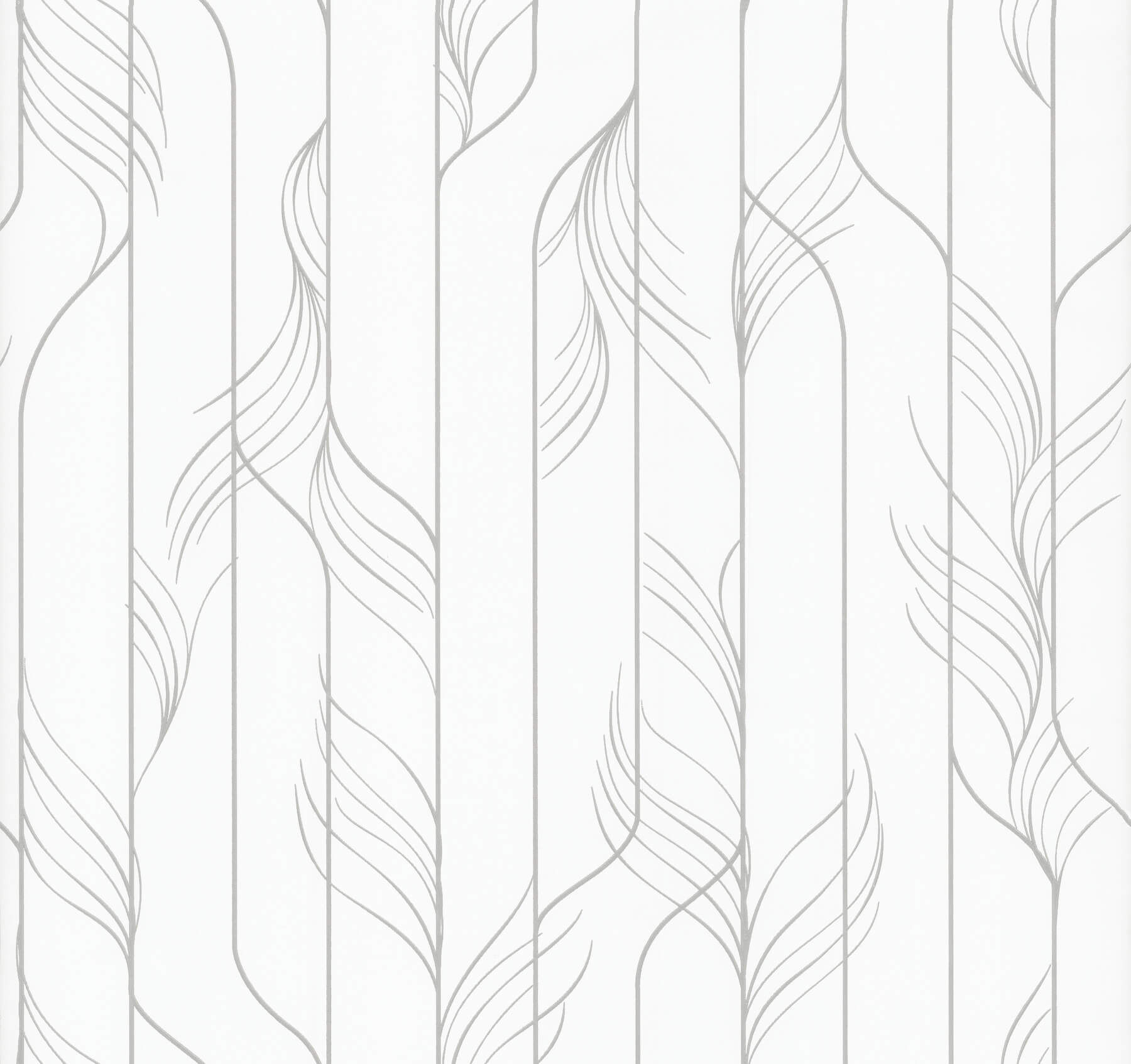 elemental-thread-white-silver-wallpaper-york-wallcoverings-df3302 - York Wallcoverings Wallpaper