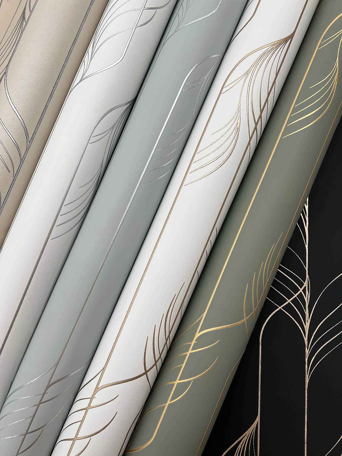 Elemental Thread Black & Gold Wallpaper - York Wallcoverings - DF3305 - York Wallcoverings Wallpaper