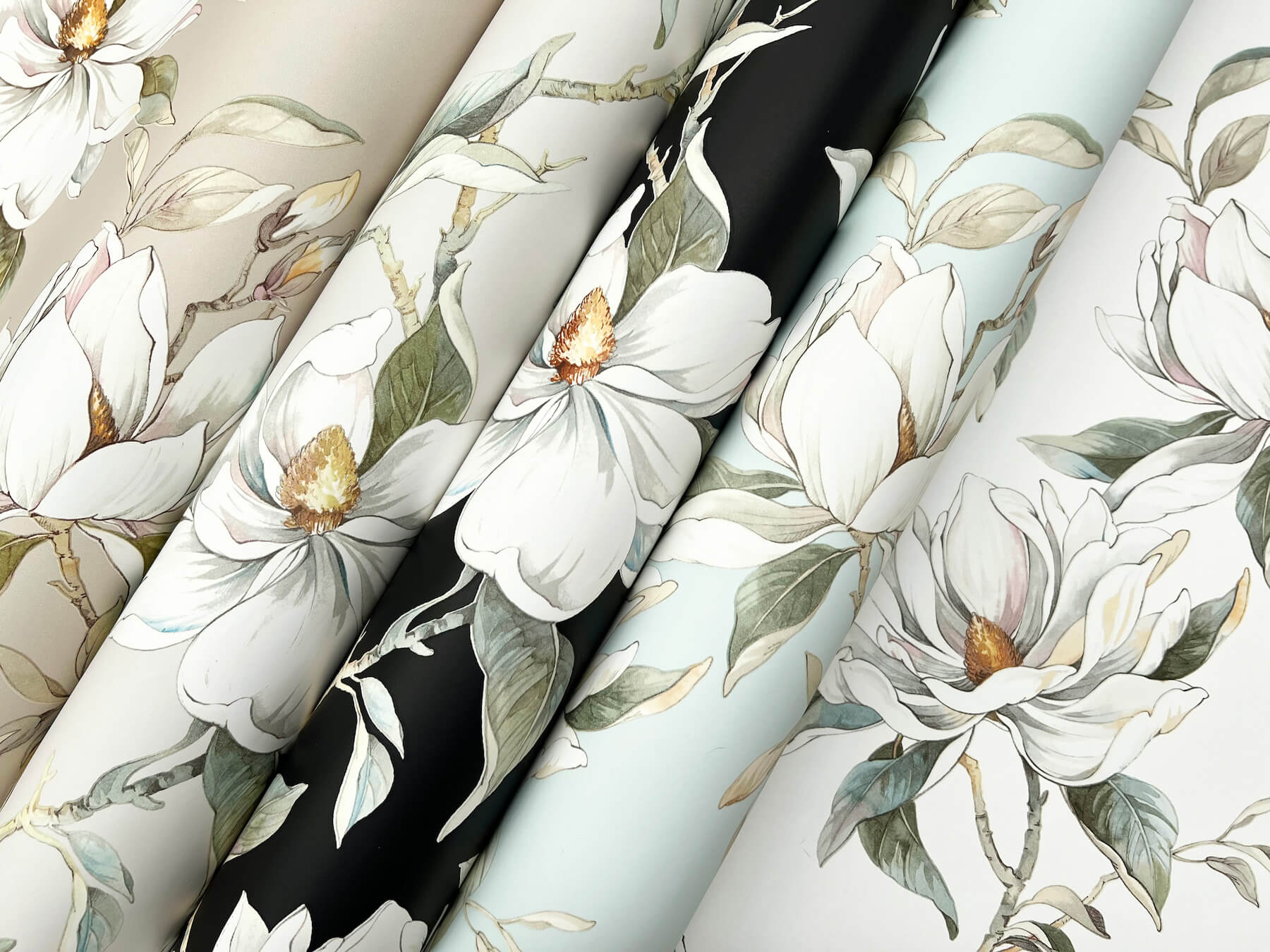 Garden Jewels White Wallpaper - York Wallcoverings - DF3311 - York Wallcoverings Wallpaper