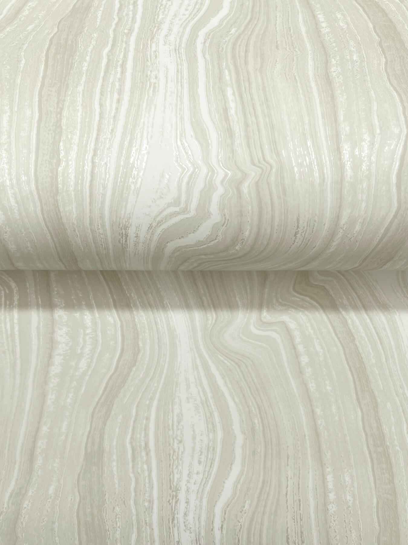 Mineral Shimmer White & Pearl Wallpaper - York Wallcoverings - DF3322