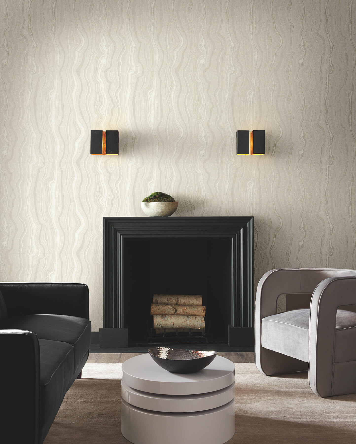 mineral-shimmer-white-pearl-wallpaper-york-wallcoverings-df3322 - York Wallcoverings Wallpaper